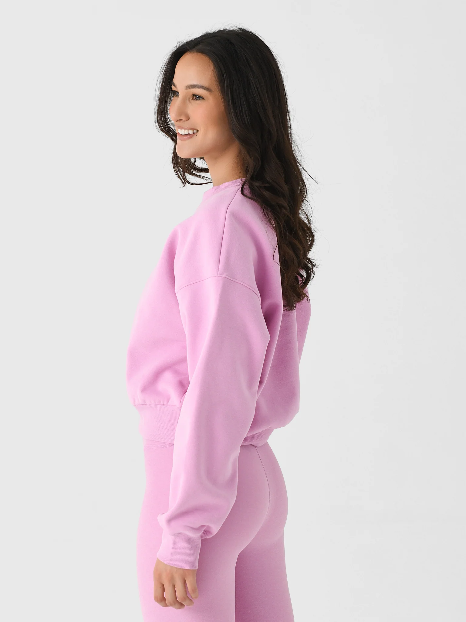 Beyond Yoga Women's LuxeFleece Crewneck Sweatshirt - Image 3