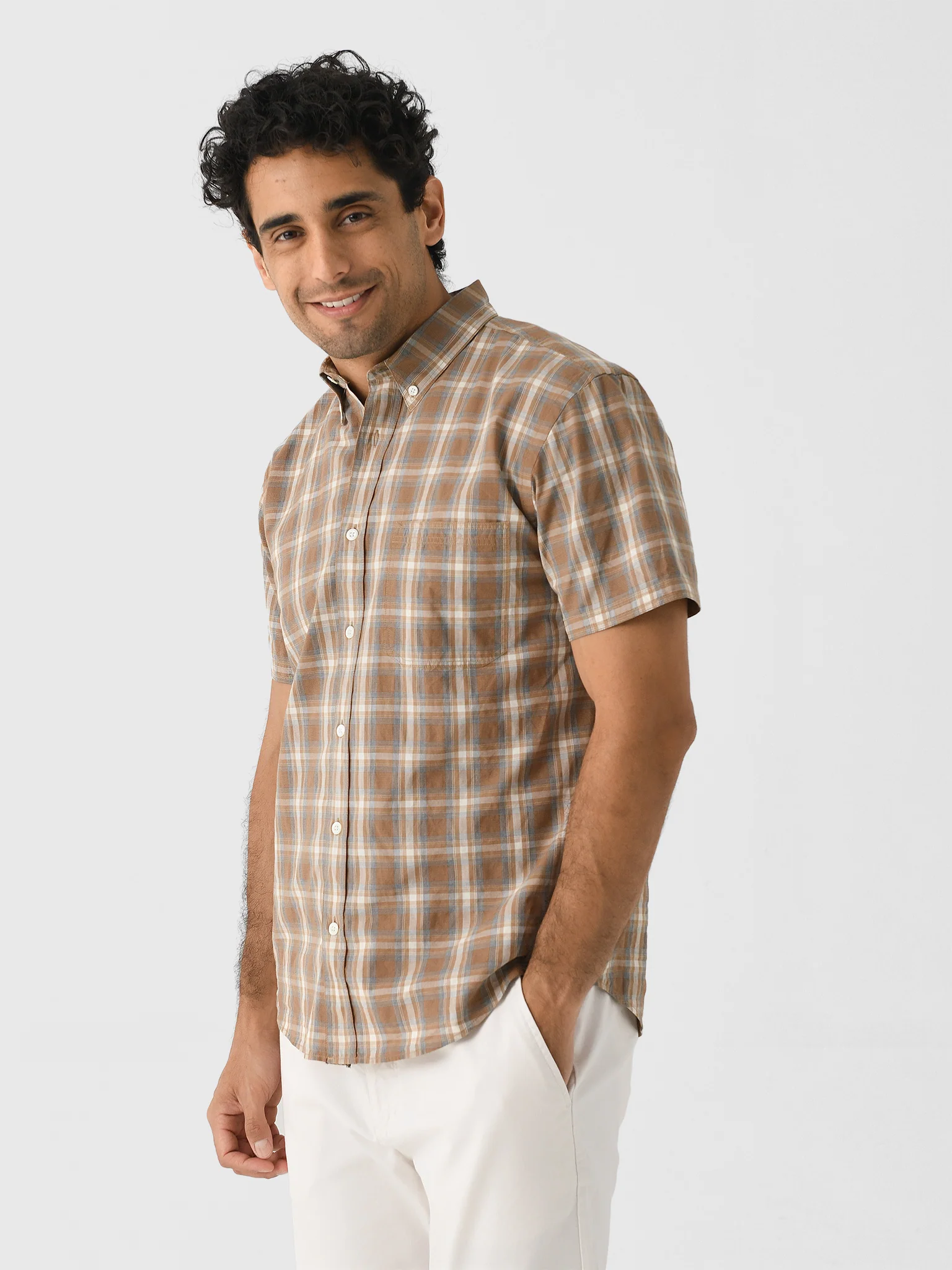 Billy Reid Men's Short Sleeve Tuscumbia Shirt - Image 3