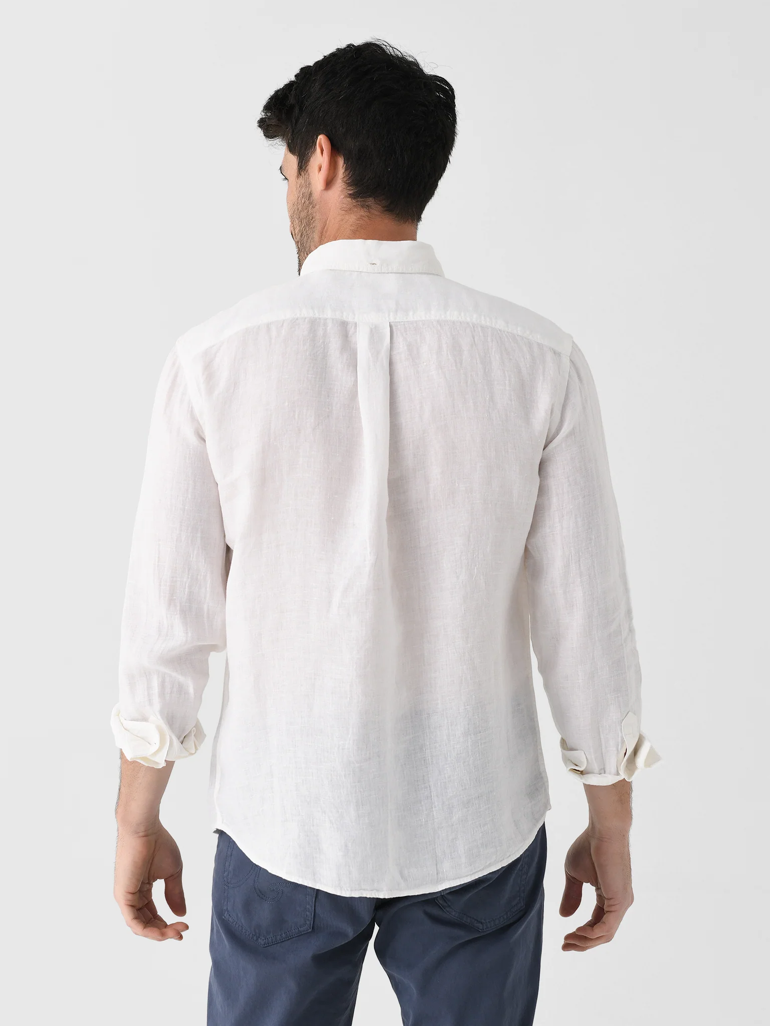 Billy Reid Men's Tuscumbia Linen Shirt - Image 5
