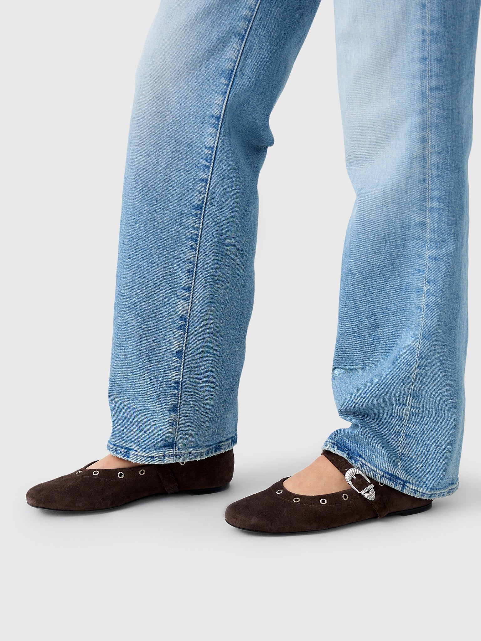 Black Suede Studio Women's Tania Flat - Image 2