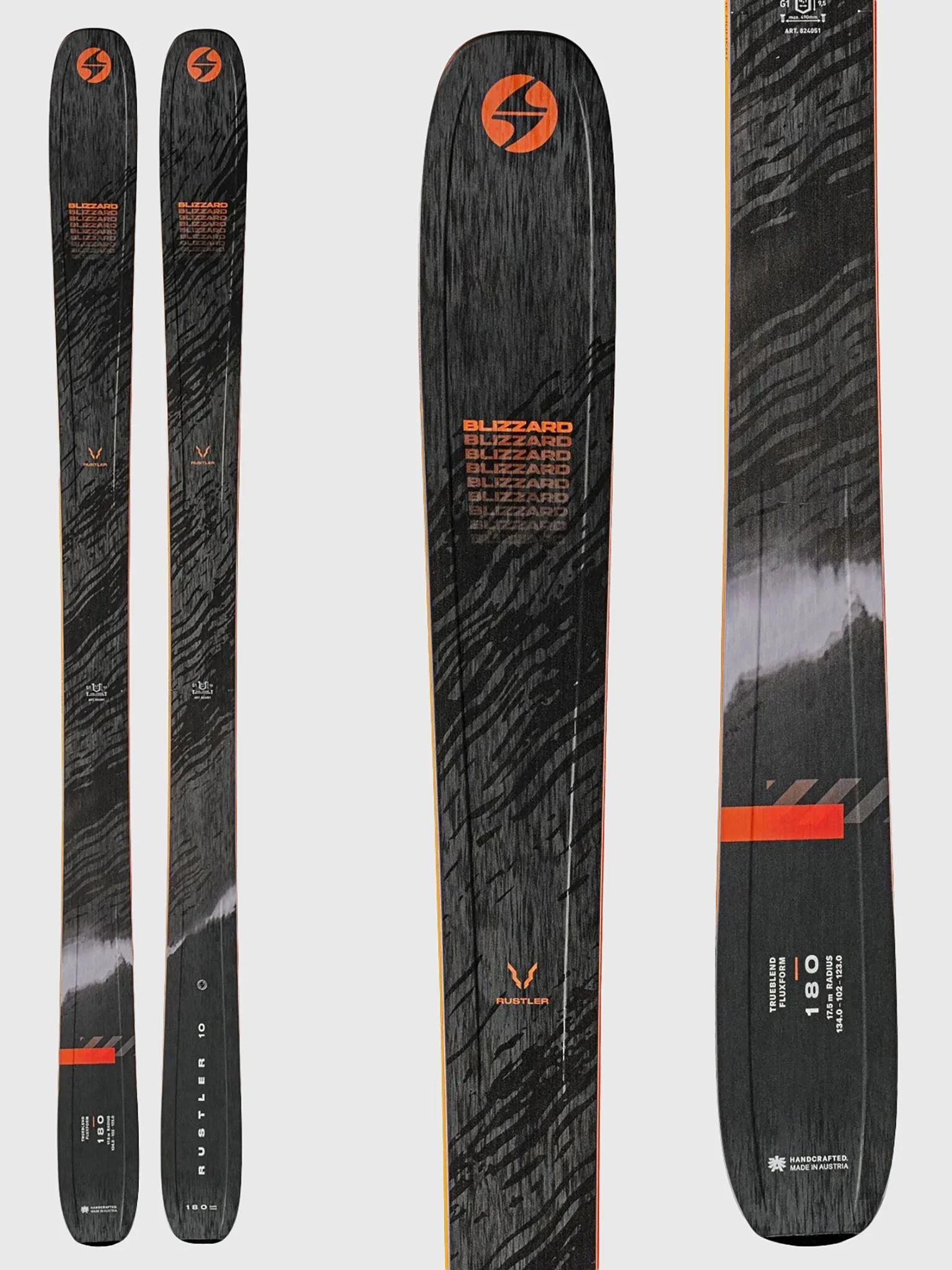 Blizzard Rustler 10 Men's Skis 2025