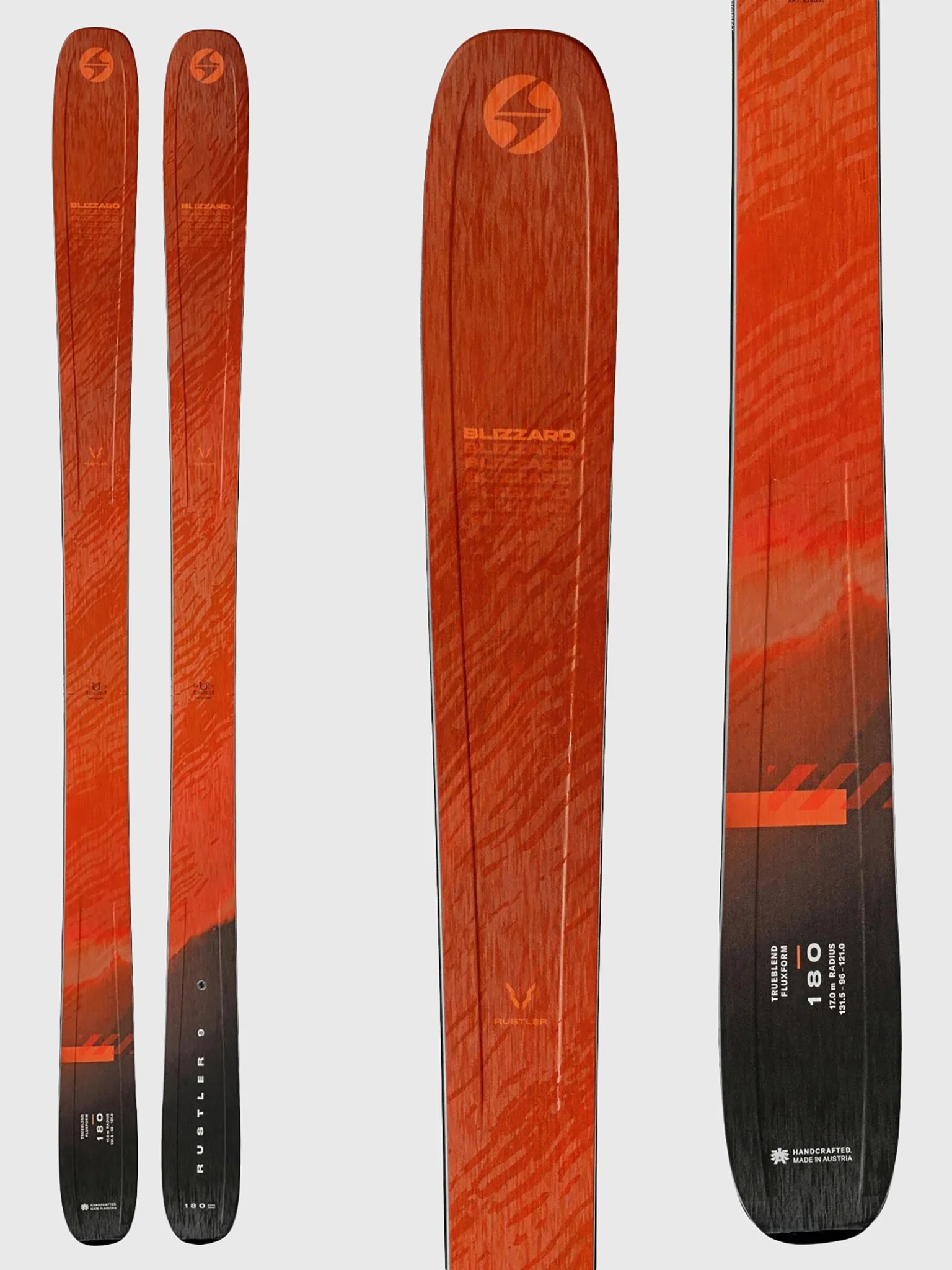 Blizzard Rustler 9 Men's Skis 2025