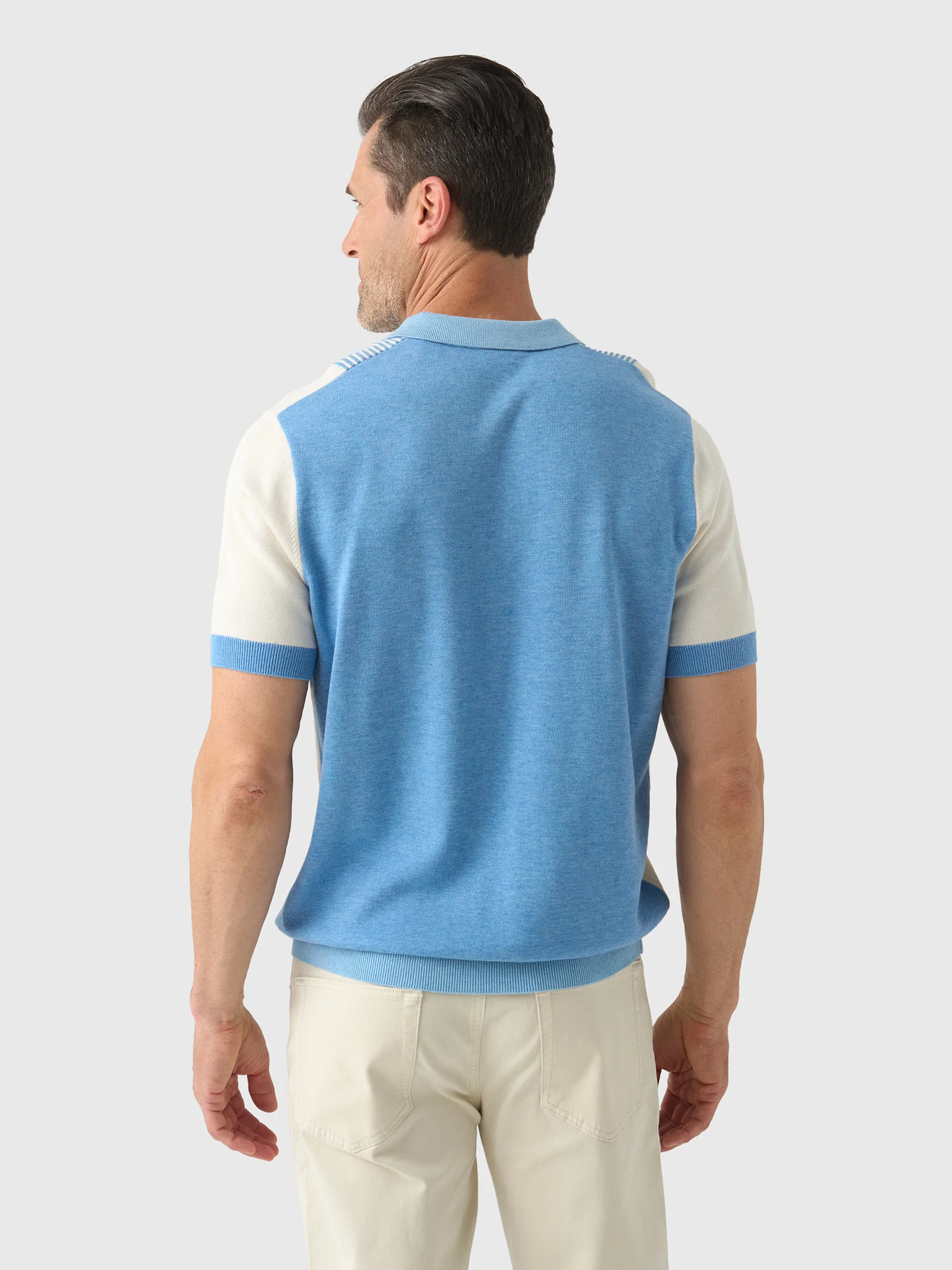 Blue Industry Men's Blaine Quarter-Zip Polo - Image 4
