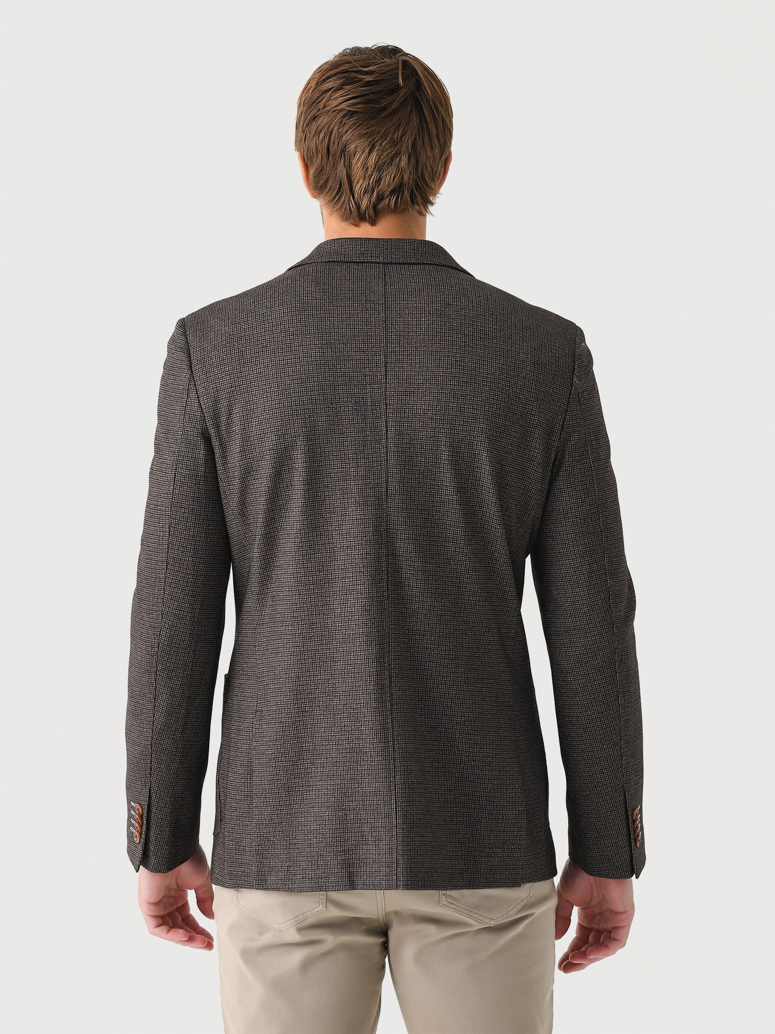 Blue Industry Men's Micro Fashion Pattern Blazer - Image 5
