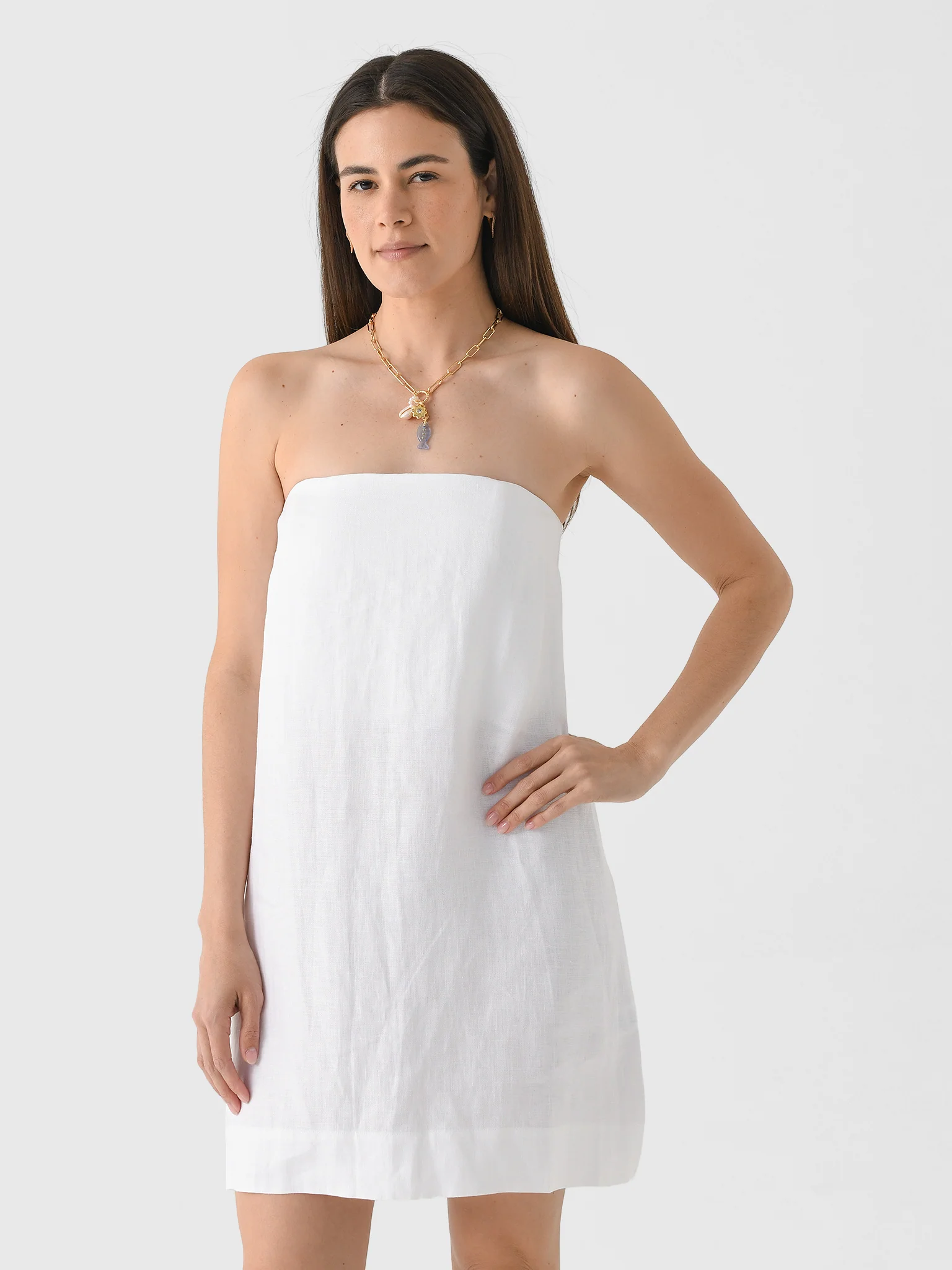 Bondi Born Women's Delphi Strapless Mini Dress