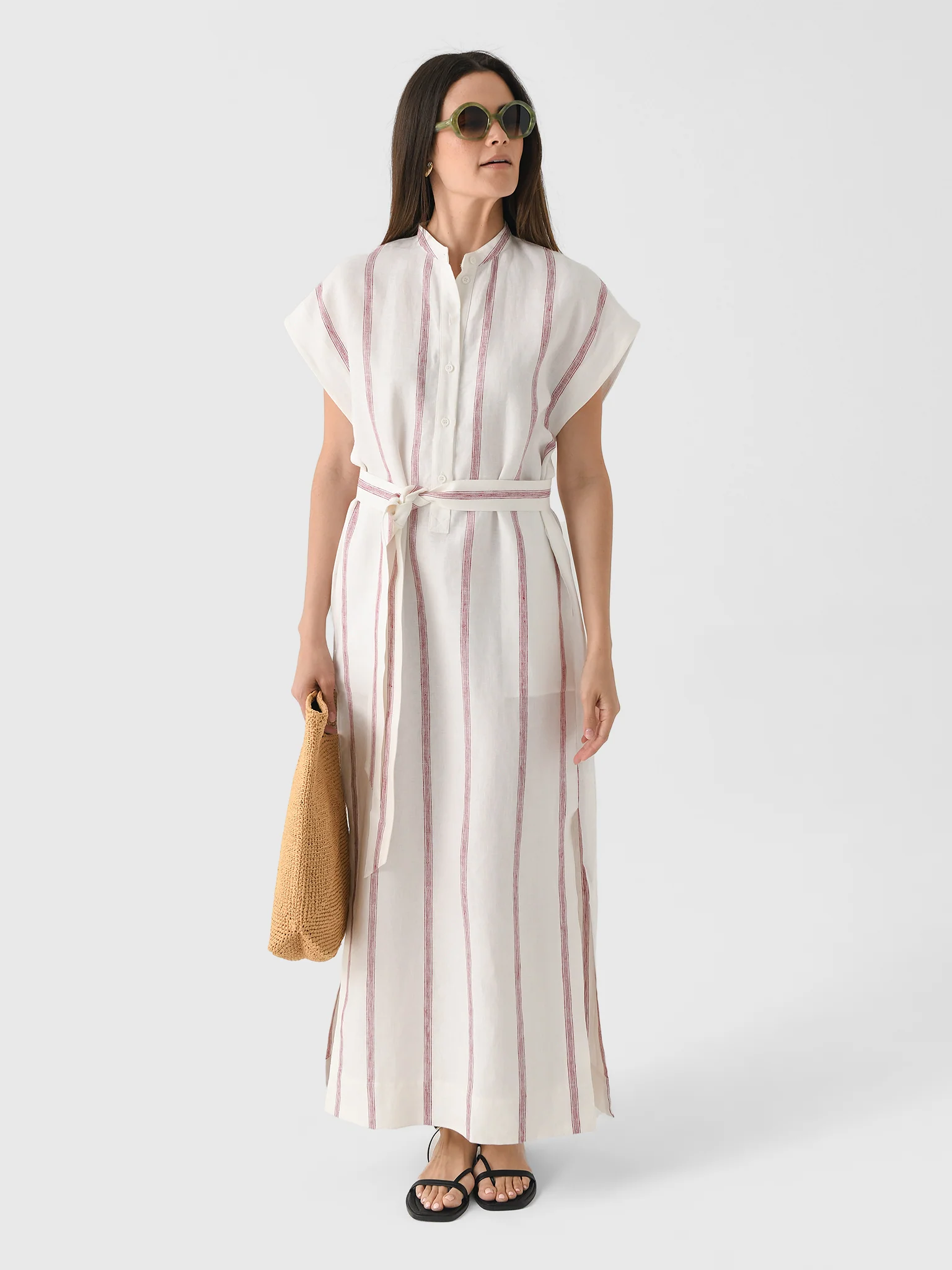 Bondi Born Women's Kiama Belted Shirtdress