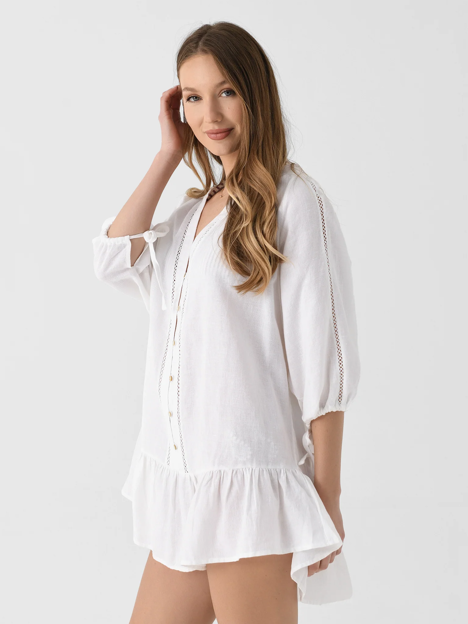 Boteh Women's La Ponche Frill Dress - Image 4