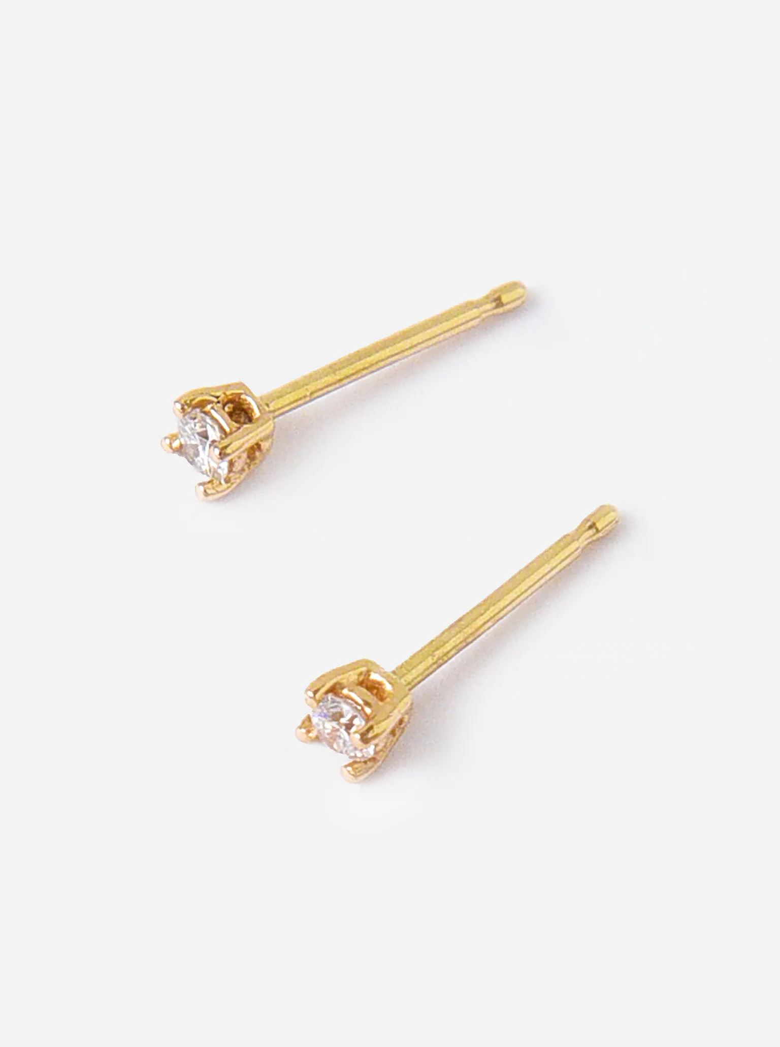 Bychari Women's Diamond Stud Earrings