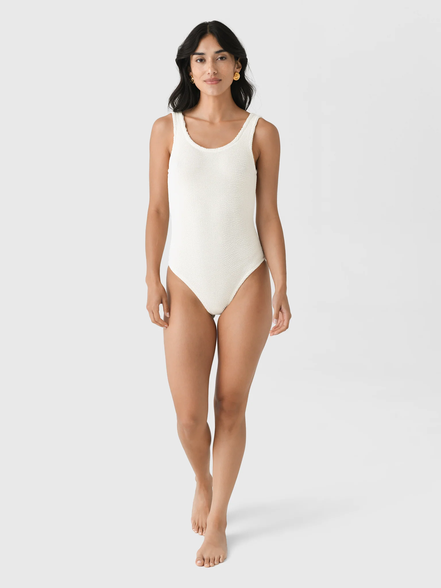 Cadets Women's Cabana Crinkled One-Piece Swimsuit - Image 2