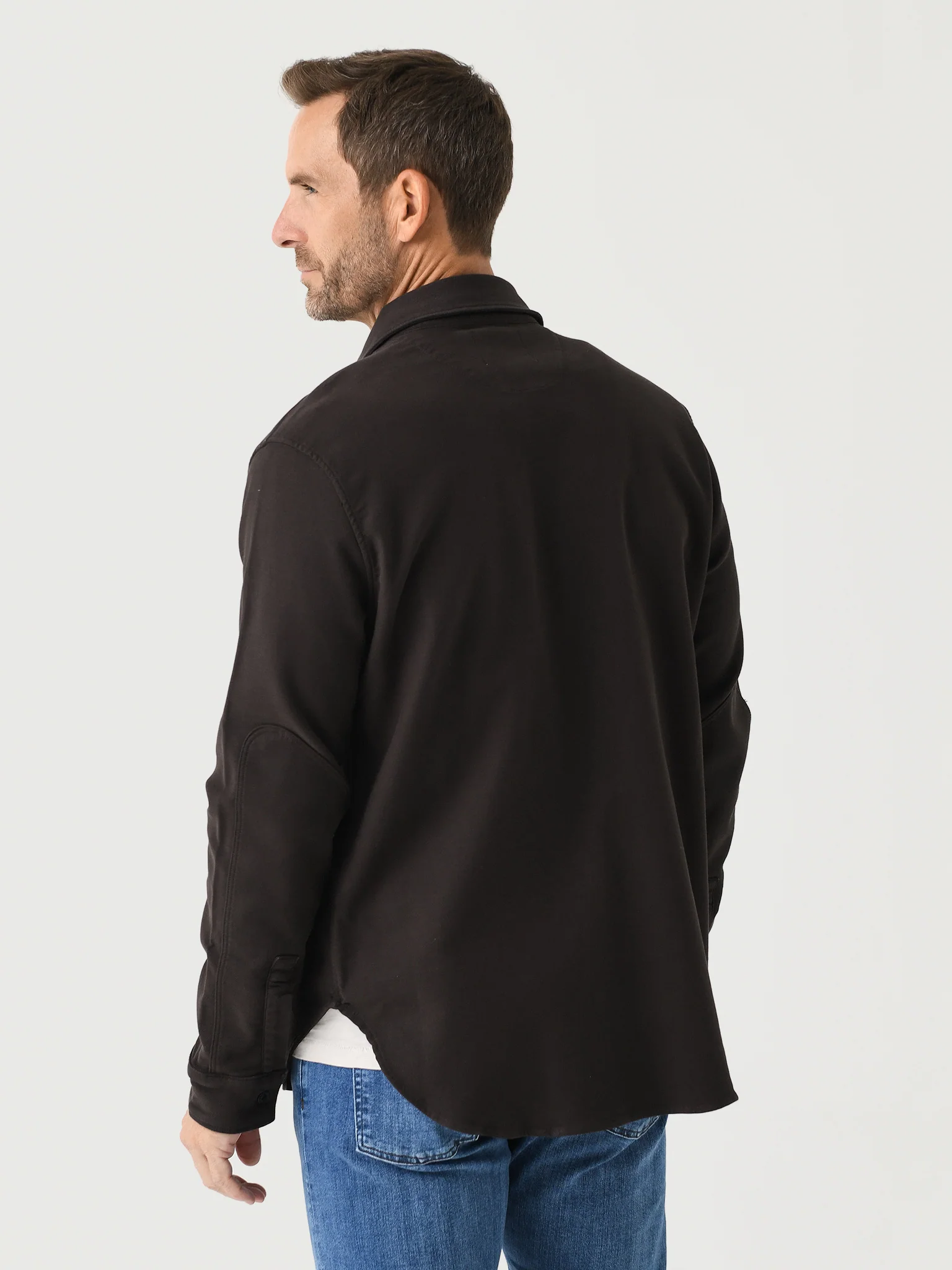 Citizens Of Humanity Men's Luca Bucket Dye French Terry Shirt - Image 4