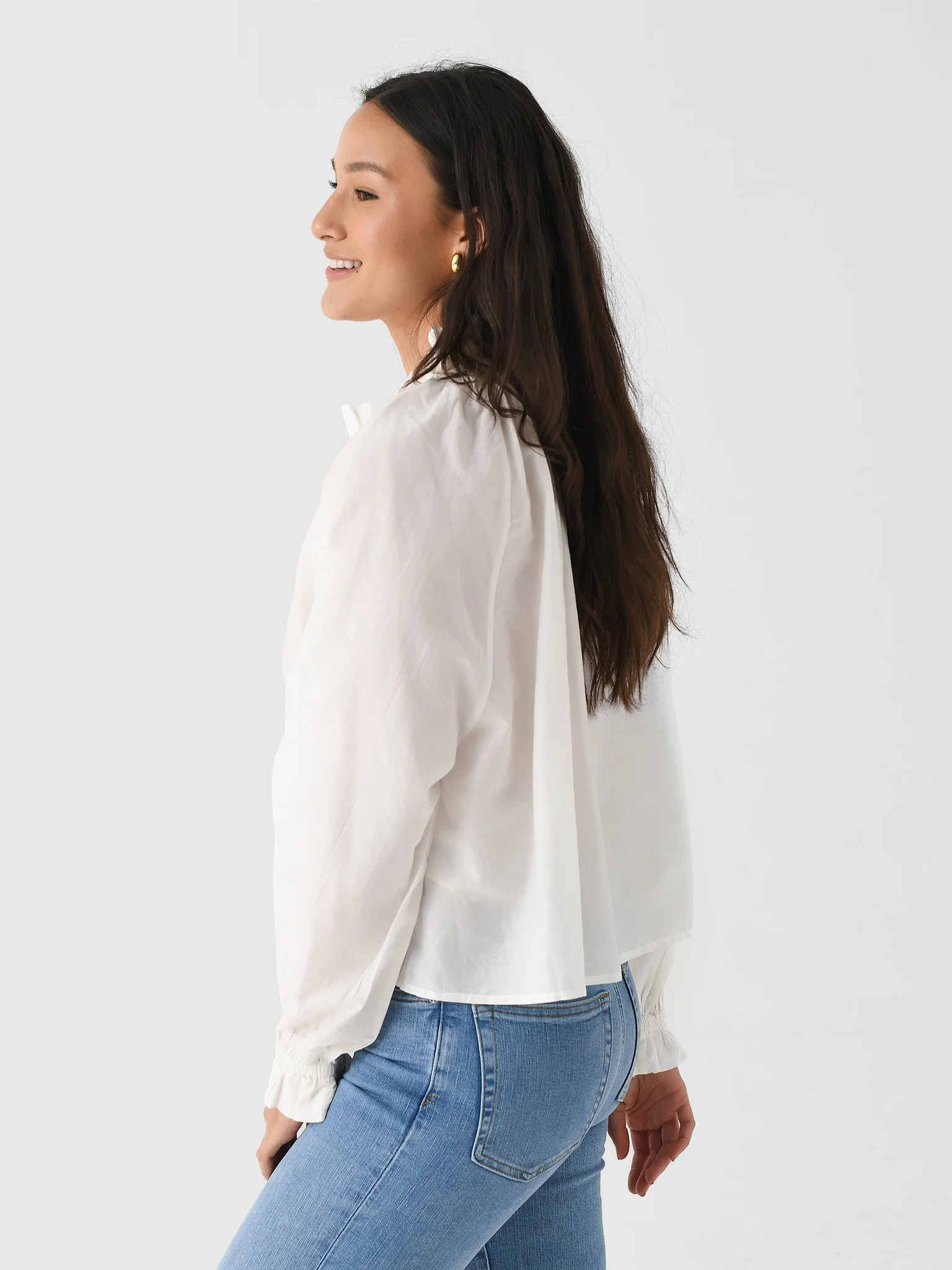 Citizens Of Humanity Women's Iris Ruffled Top - Image 3