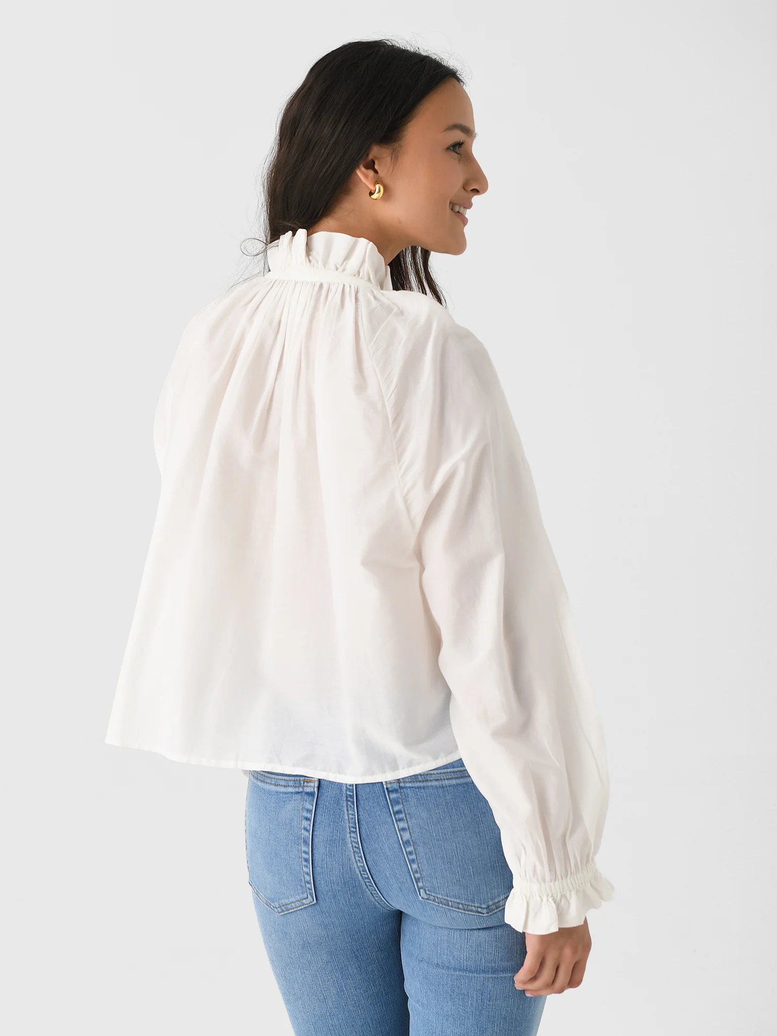 Citizens Of Humanity Women's Iris Ruffled Top - Image 4