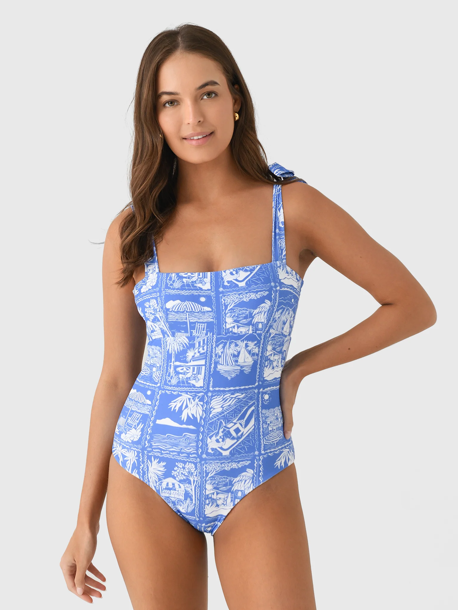 Citrine Women's Indie One-Piece Swimsuit