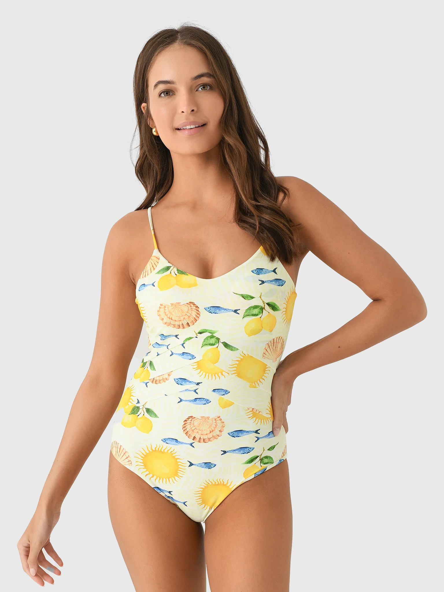 Citrine Women's Pippa One-Piece Swimsuit