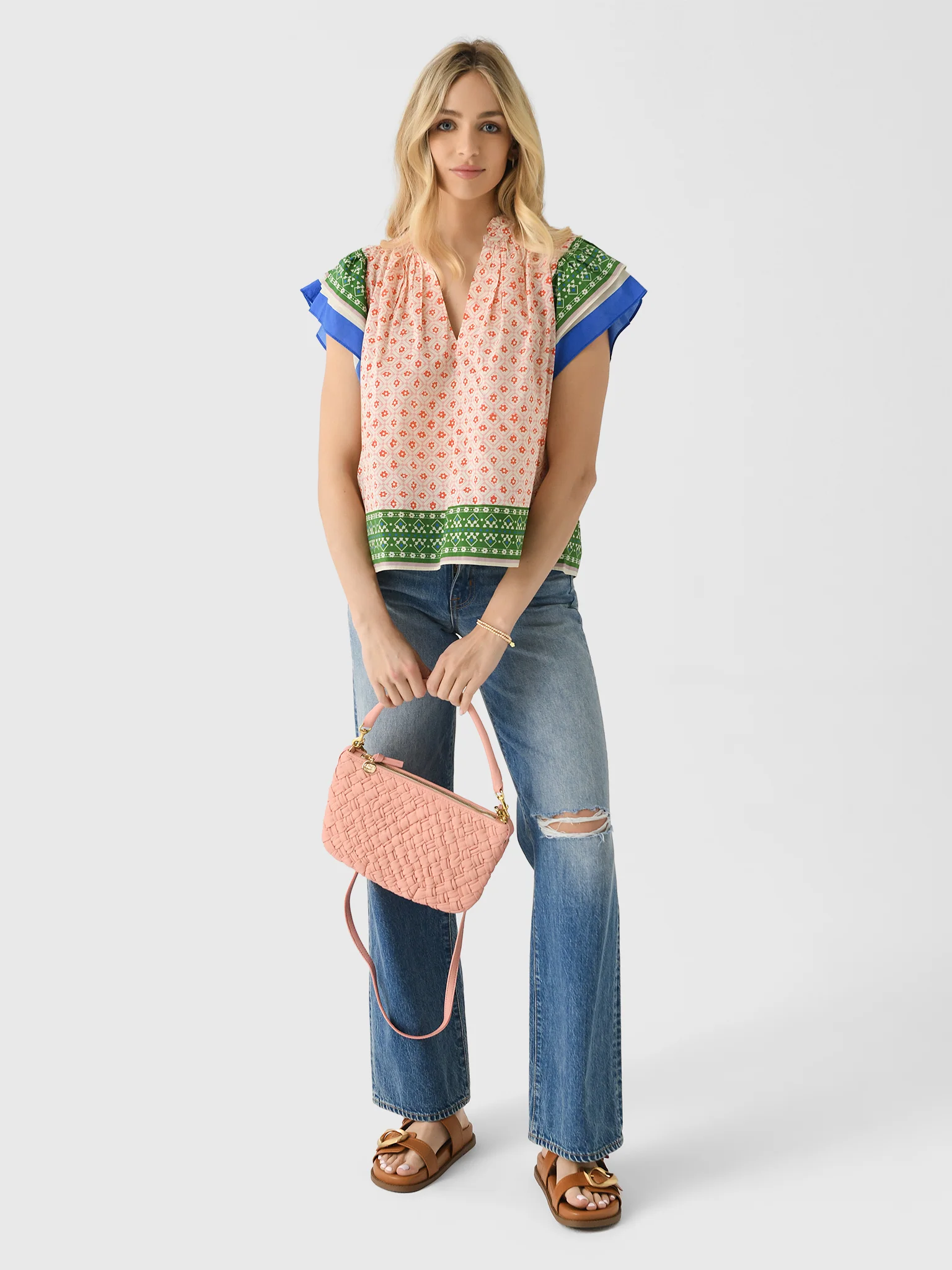 Clare V. Petit Moyen Messenger Bag - Image 7