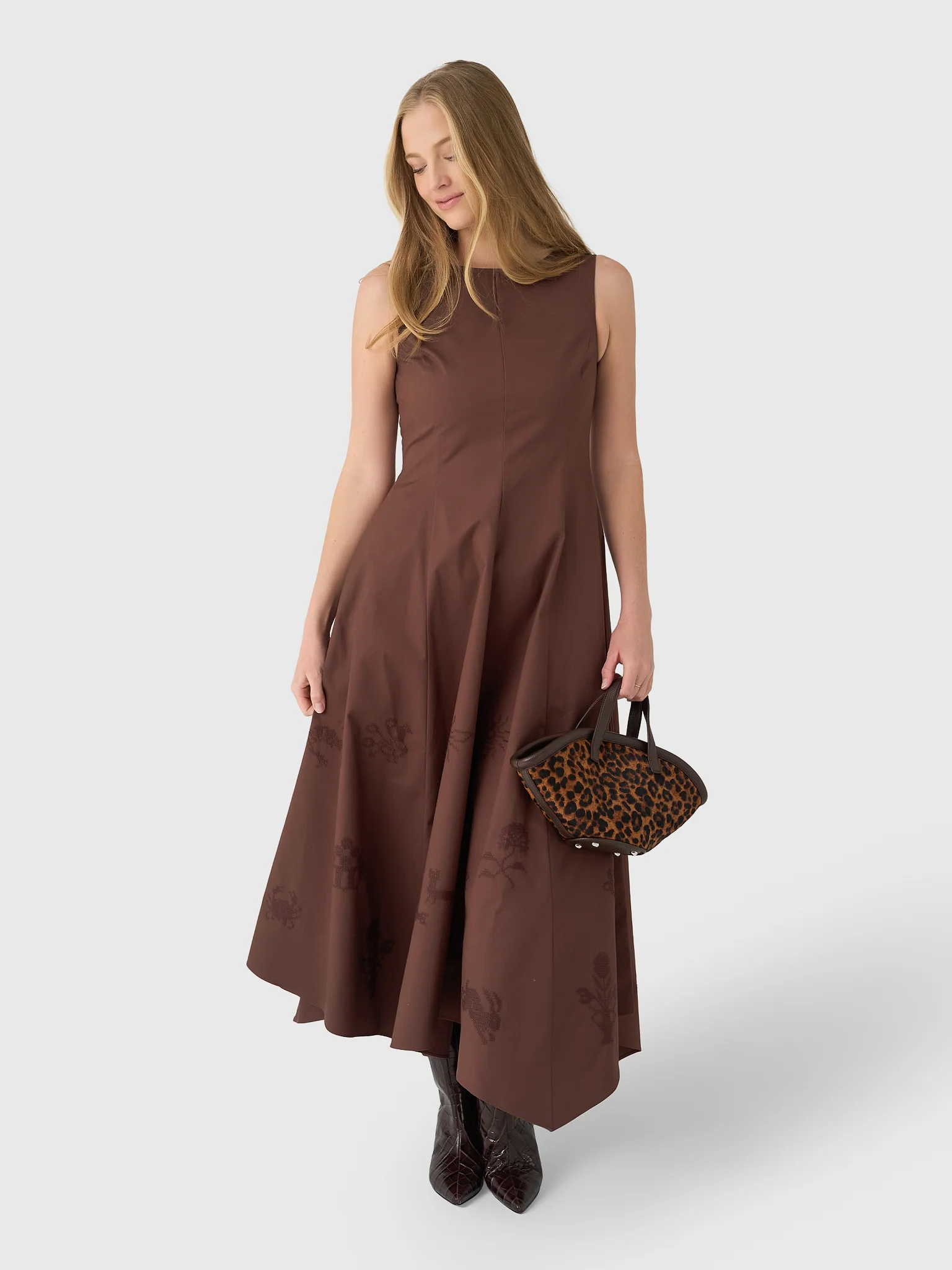 CLEA Women's Jacqueline Asymmetrical Hem Dress