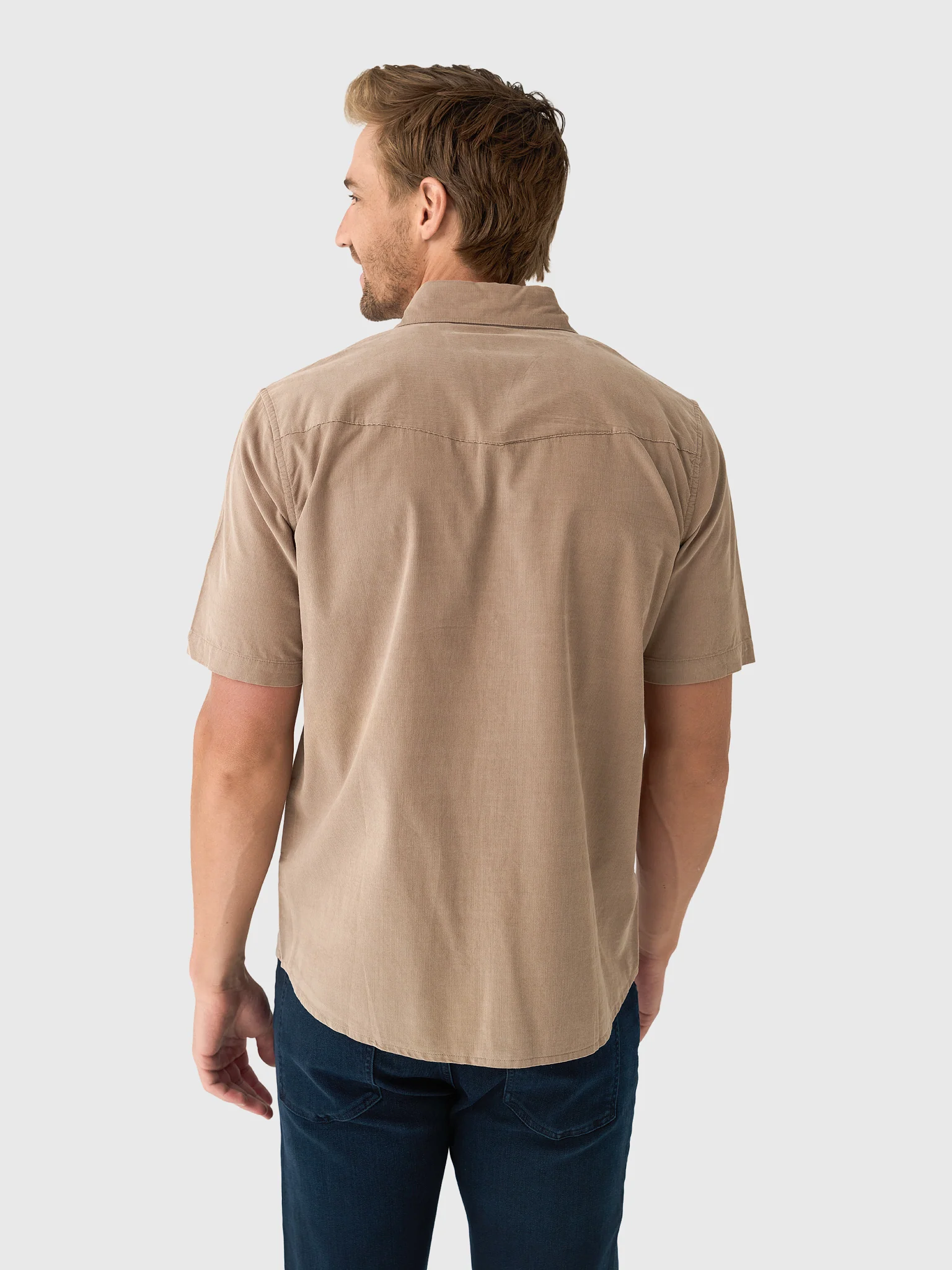 Criquet Men's Corduroy Pearl Snap Shirt - Image 4