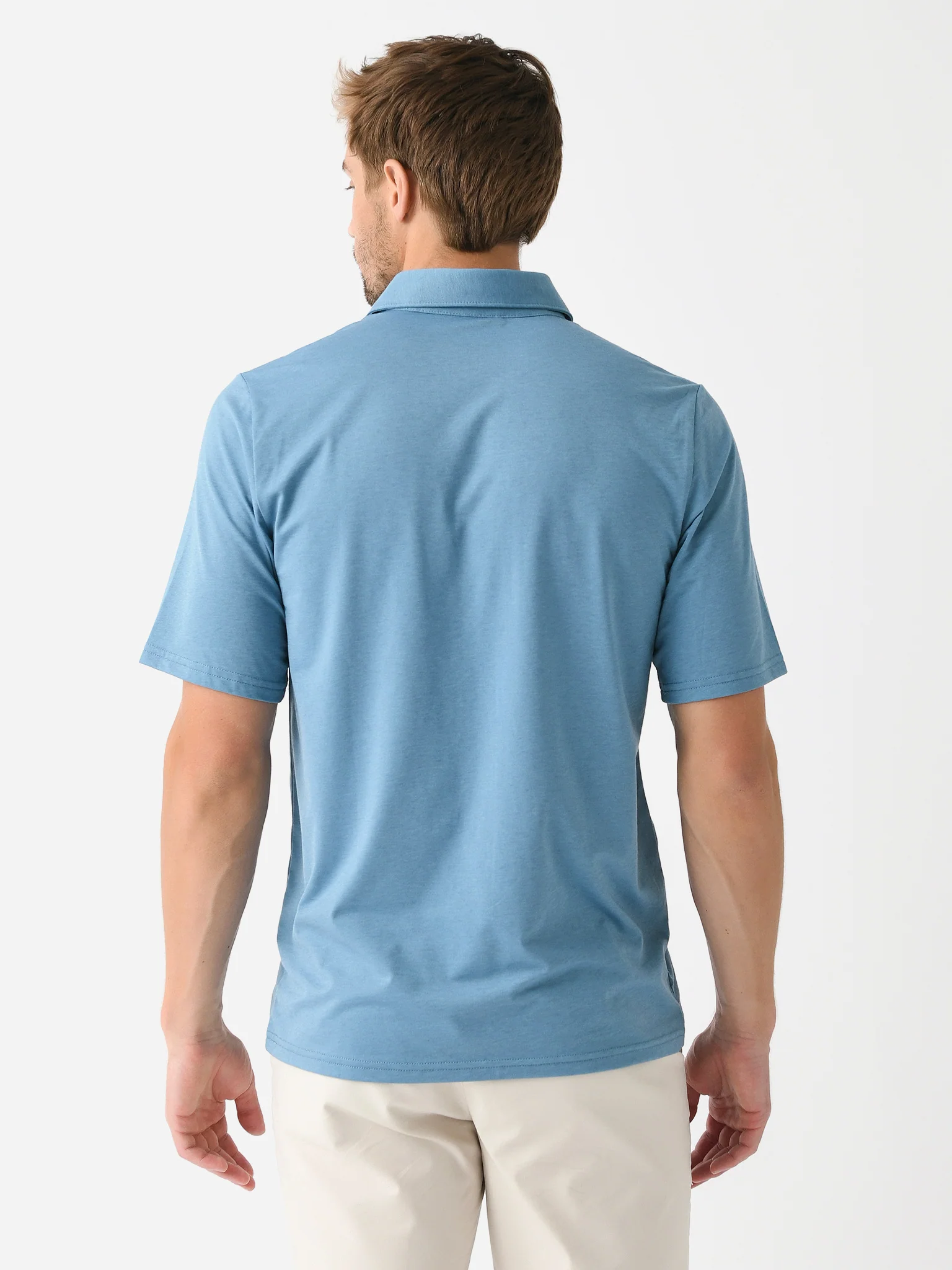 Criquet Men's Performance Players Polo - Image 4