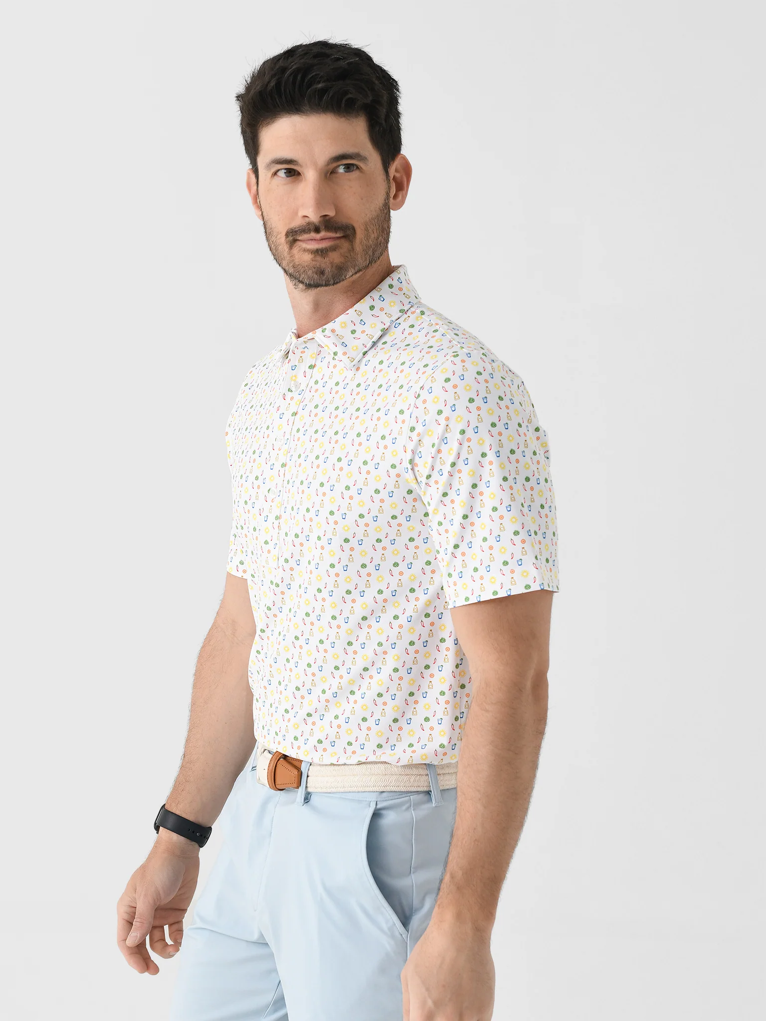 Criquet Men's Performance Sport Range Polo - Image 3