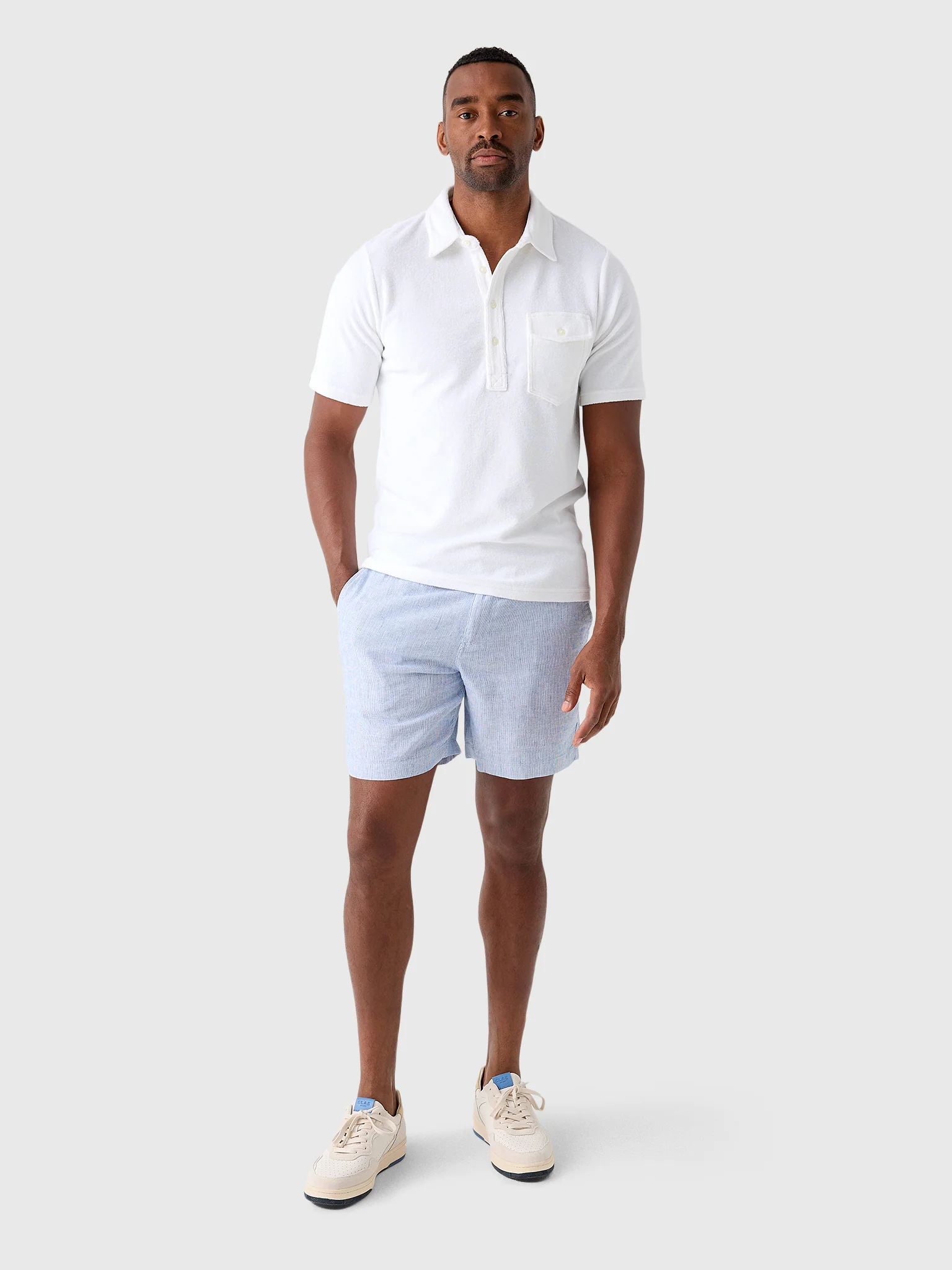 Criquet Men's Terrycloth Players Polo - Image 2