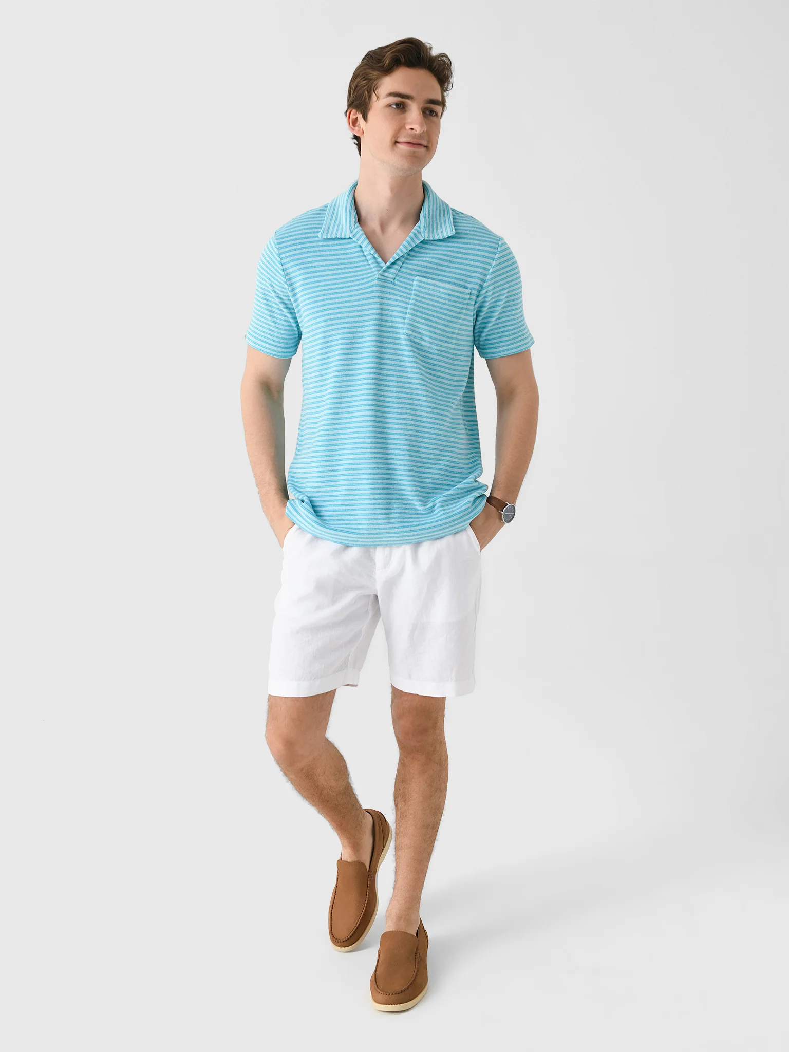 Criquet Men's Terrycloth Polo - Image 2