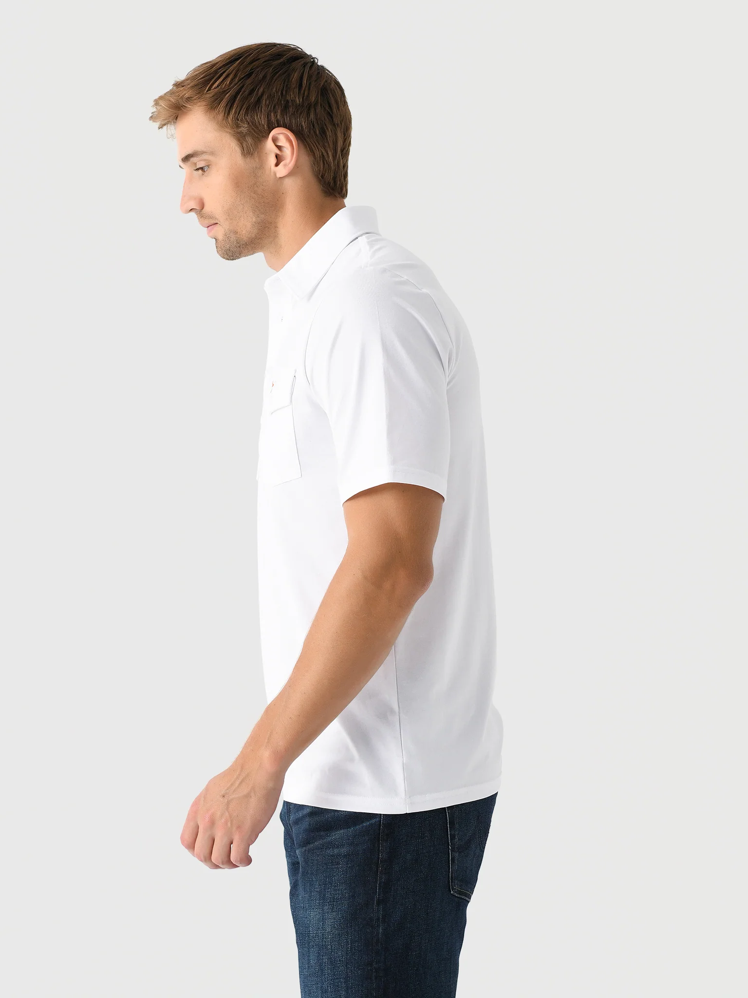 Criquet Men's University of Texas Coach's Performance Players Polo - Image 3