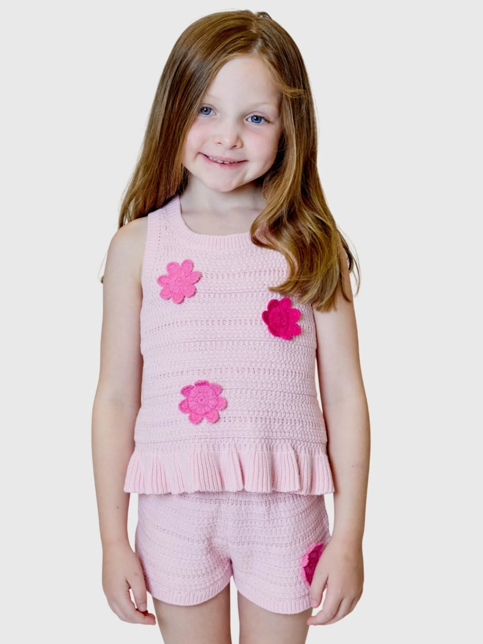 Design History Girls' Crochet Tank - Image 2