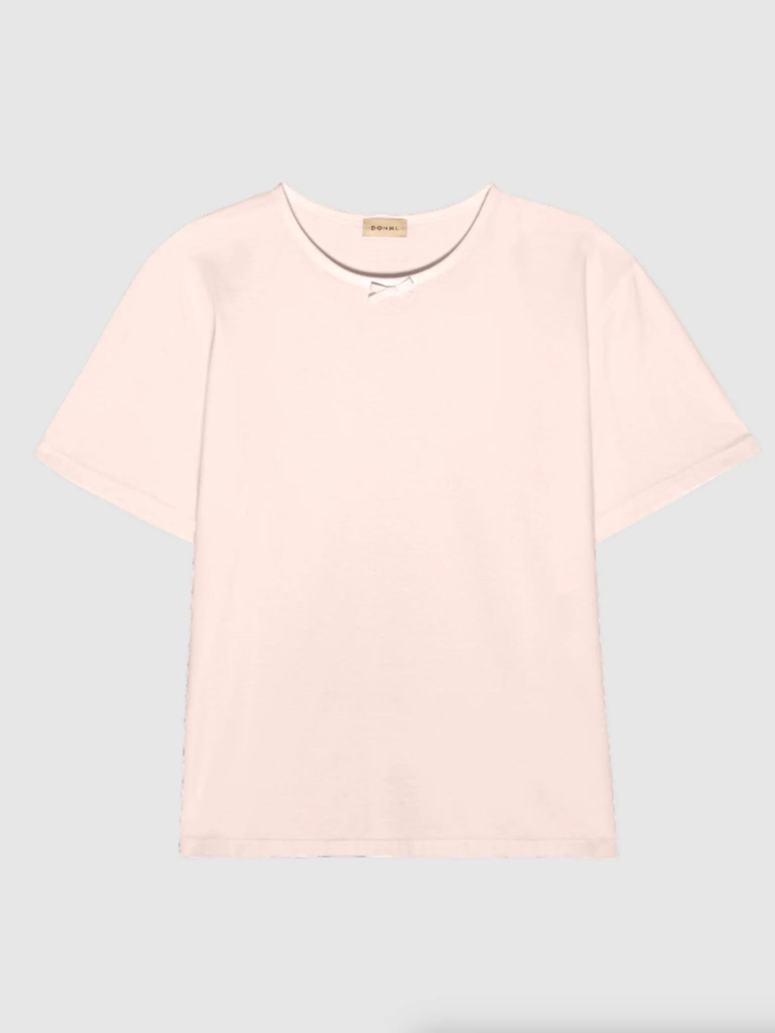 DONNI. Women's The Jersey Oversized Bow Tee