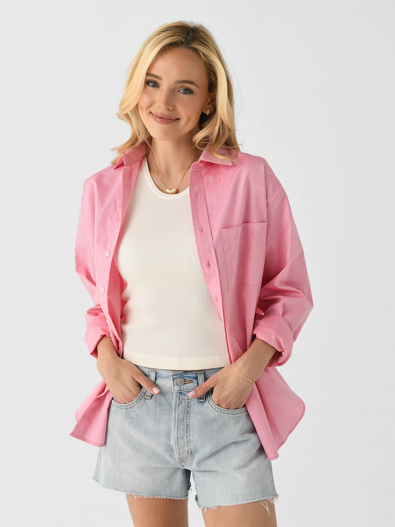 DONNI. Women's The Oxford Shirt