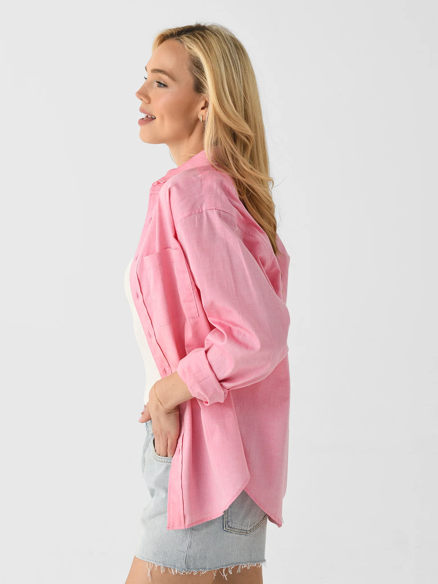 DONNI. Women's The Oxford Shirt - Image 3