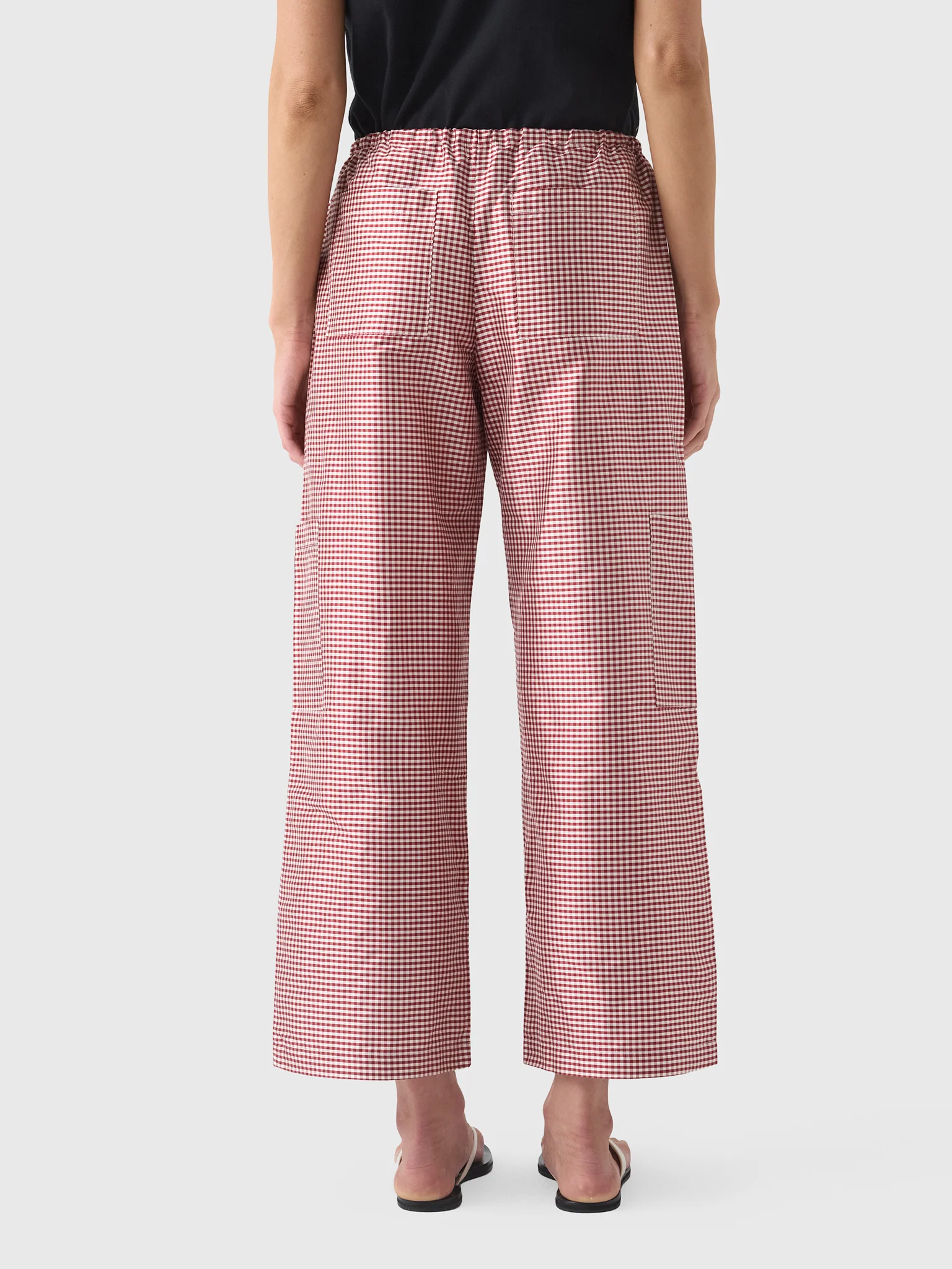 DONNI. Women's The Taffeta Drawstring Cargo Pant - Image 4