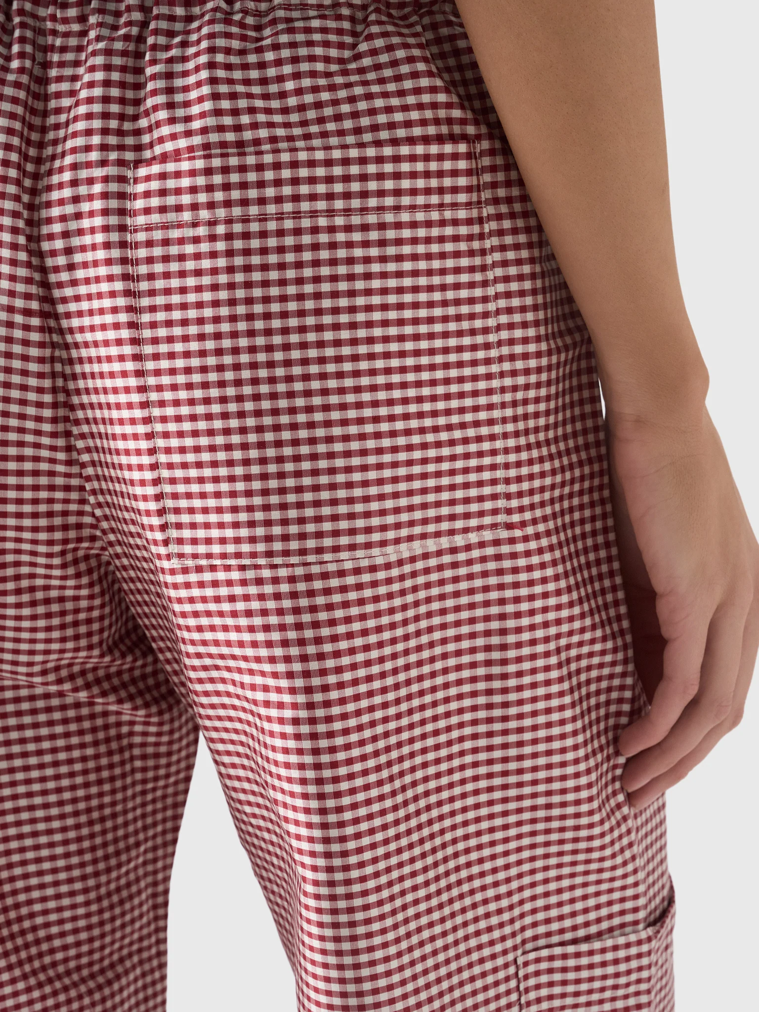 DONNI. Women's The Taffeta Drawstring Cargo Pant - Image 5