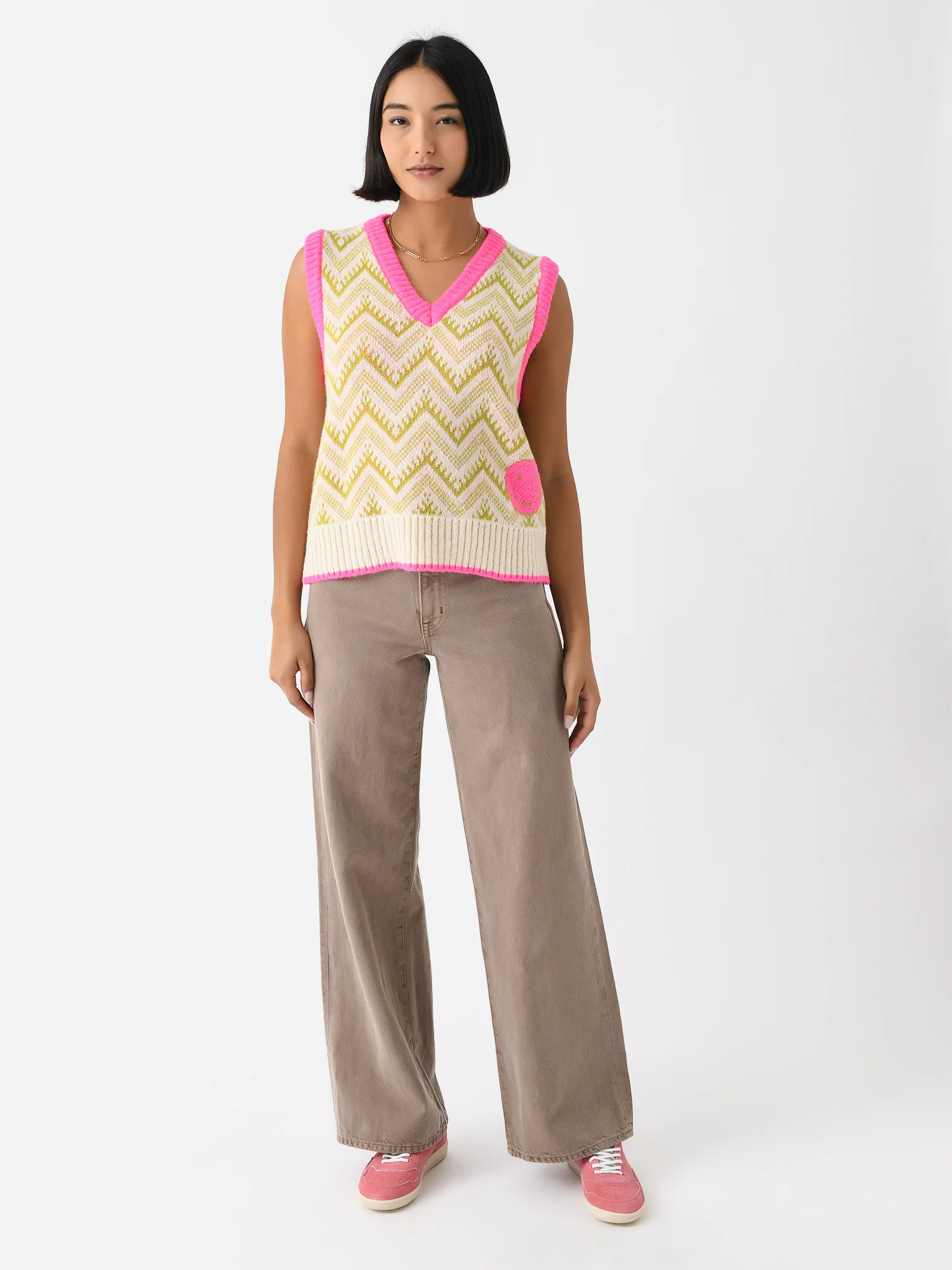 Dr Bloom Women's Zigzag Vest - Image 2