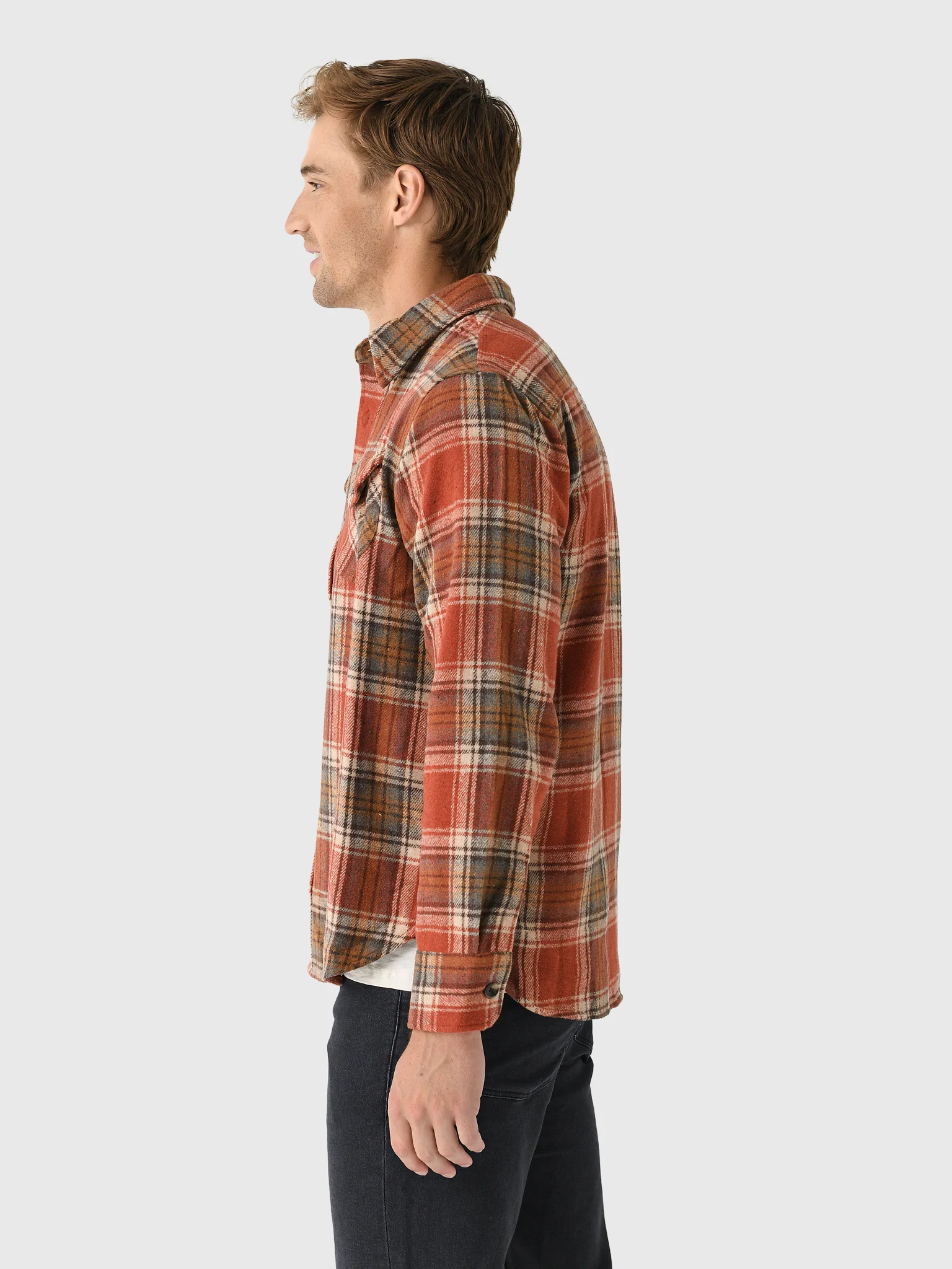 East Cape Men's Plaid Flannel Shirt - Image 3