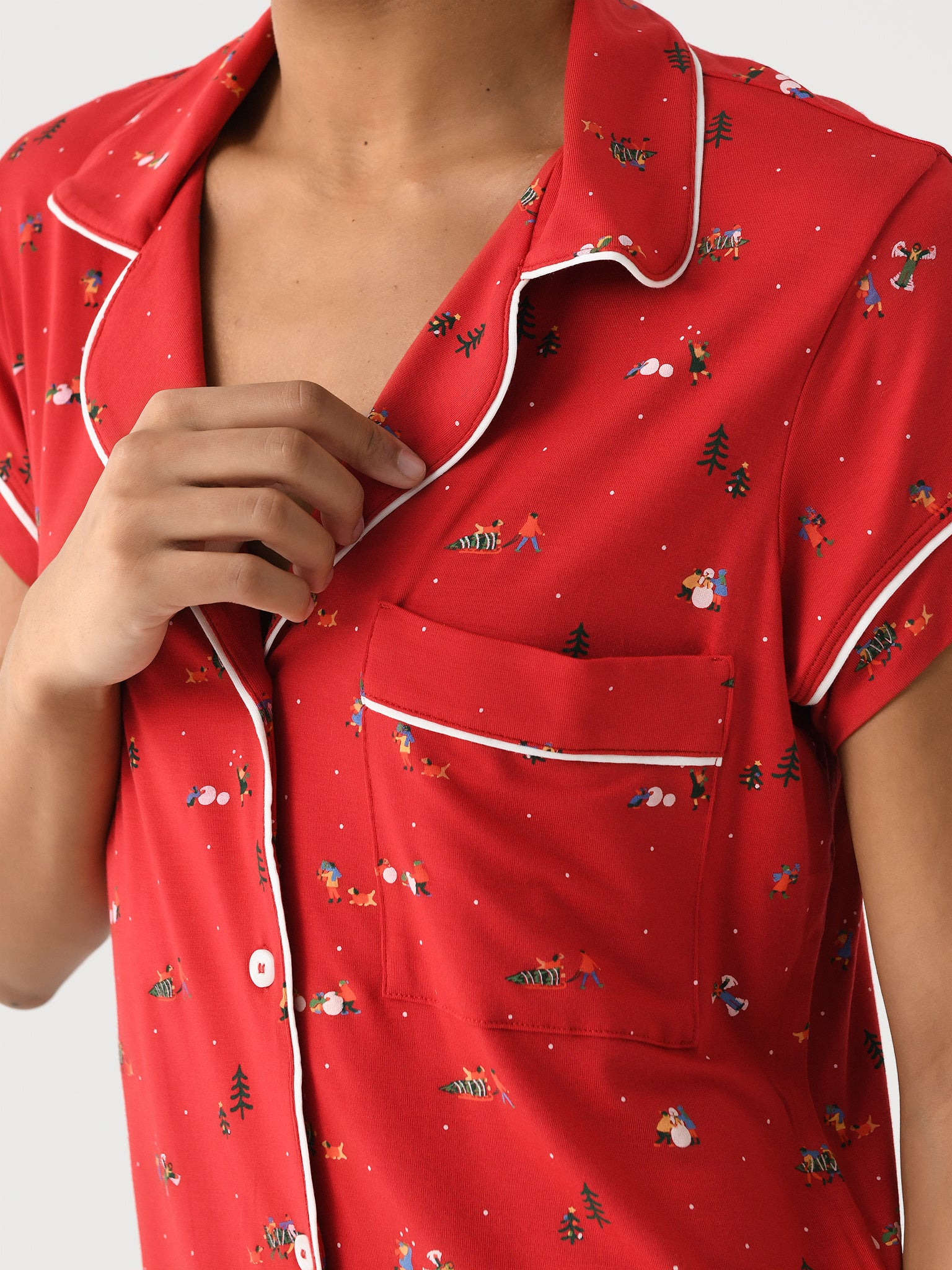 Eberjey Women's Gisele Printed Shortie Pajama Set - Image 11