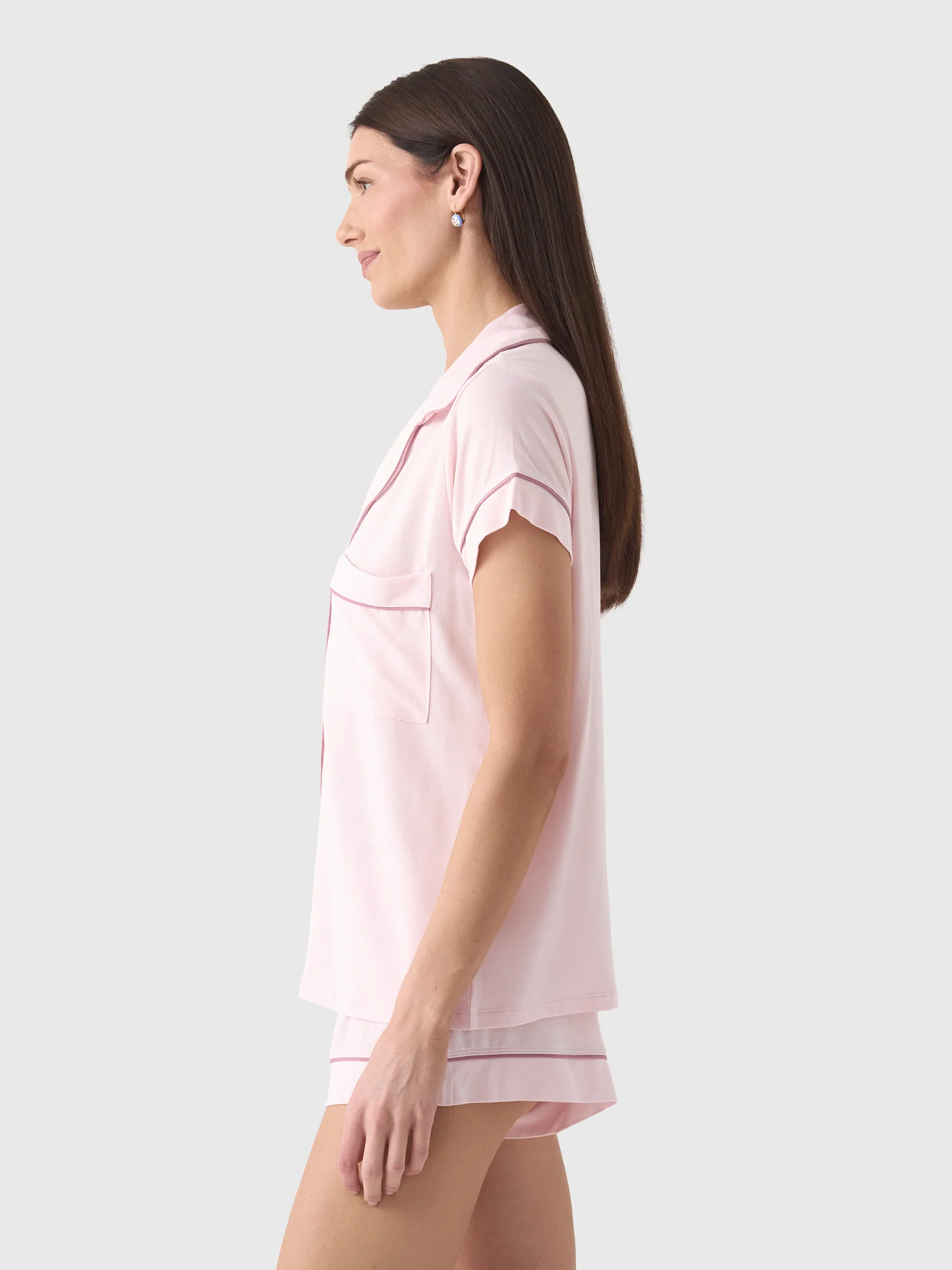 Eberjey Women's Gisele Shortie Pajama Set - Image 3