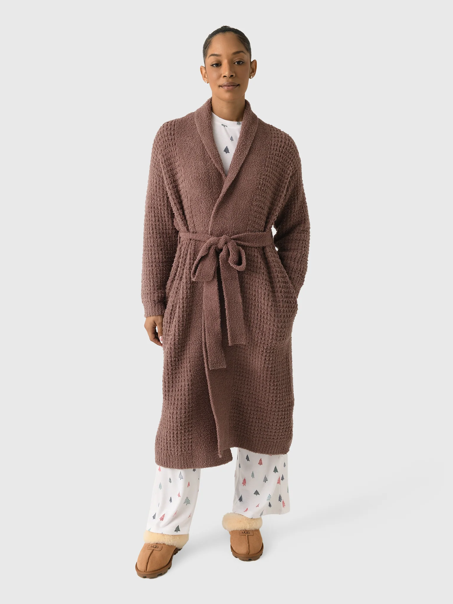 Eberjey Women's Recycled Bouclé Waffle Robe