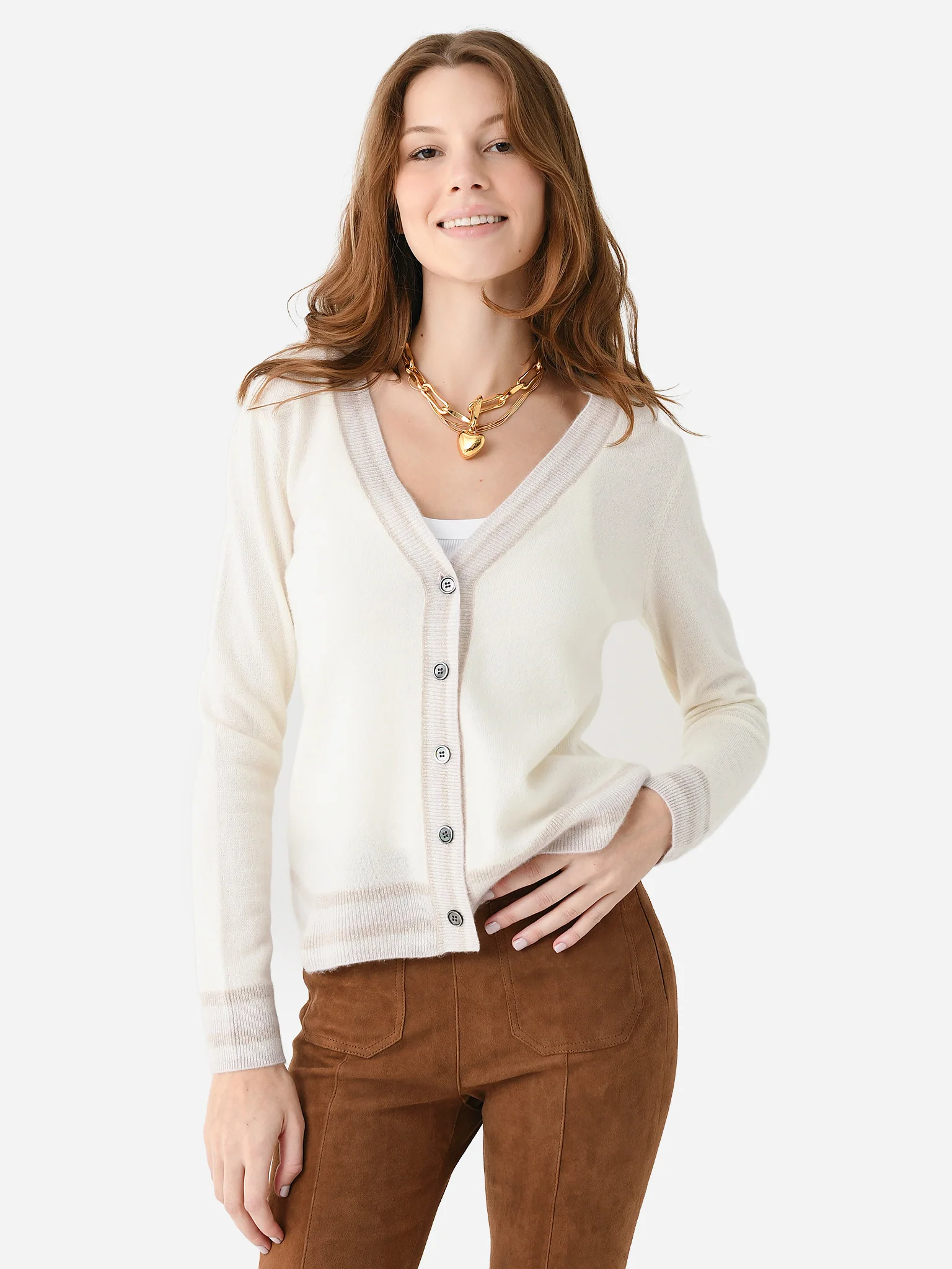 Eche Women's Cashmere Cardigan - Image 5