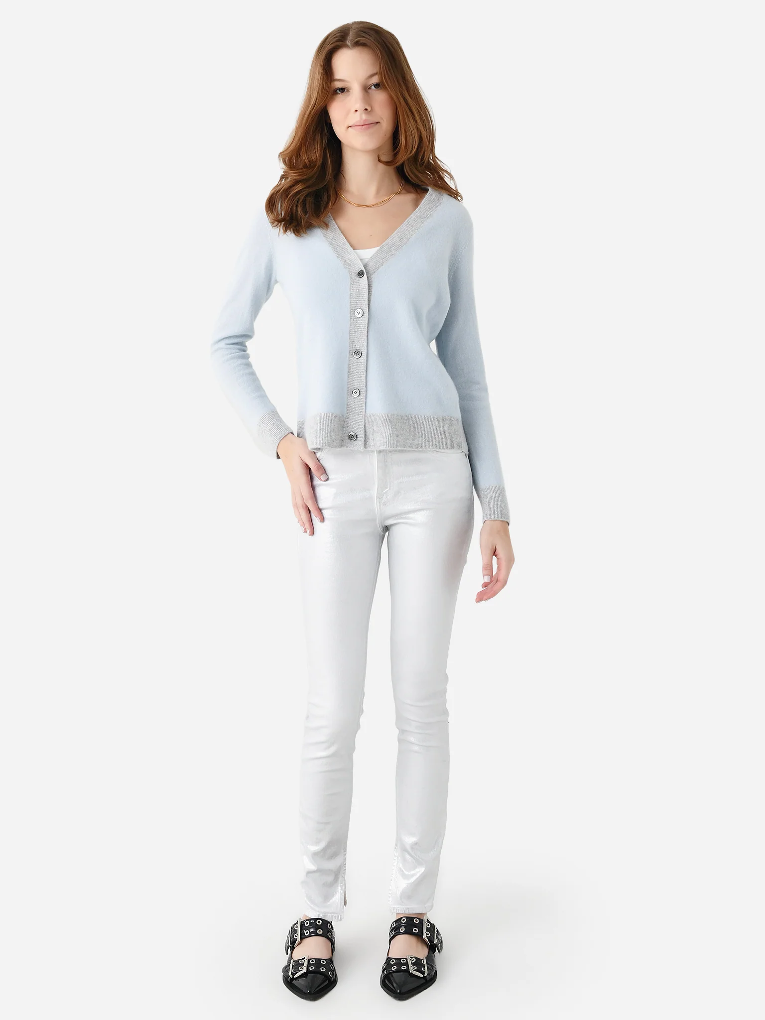 Eche Women's Cashmere Cardigan - Image 8