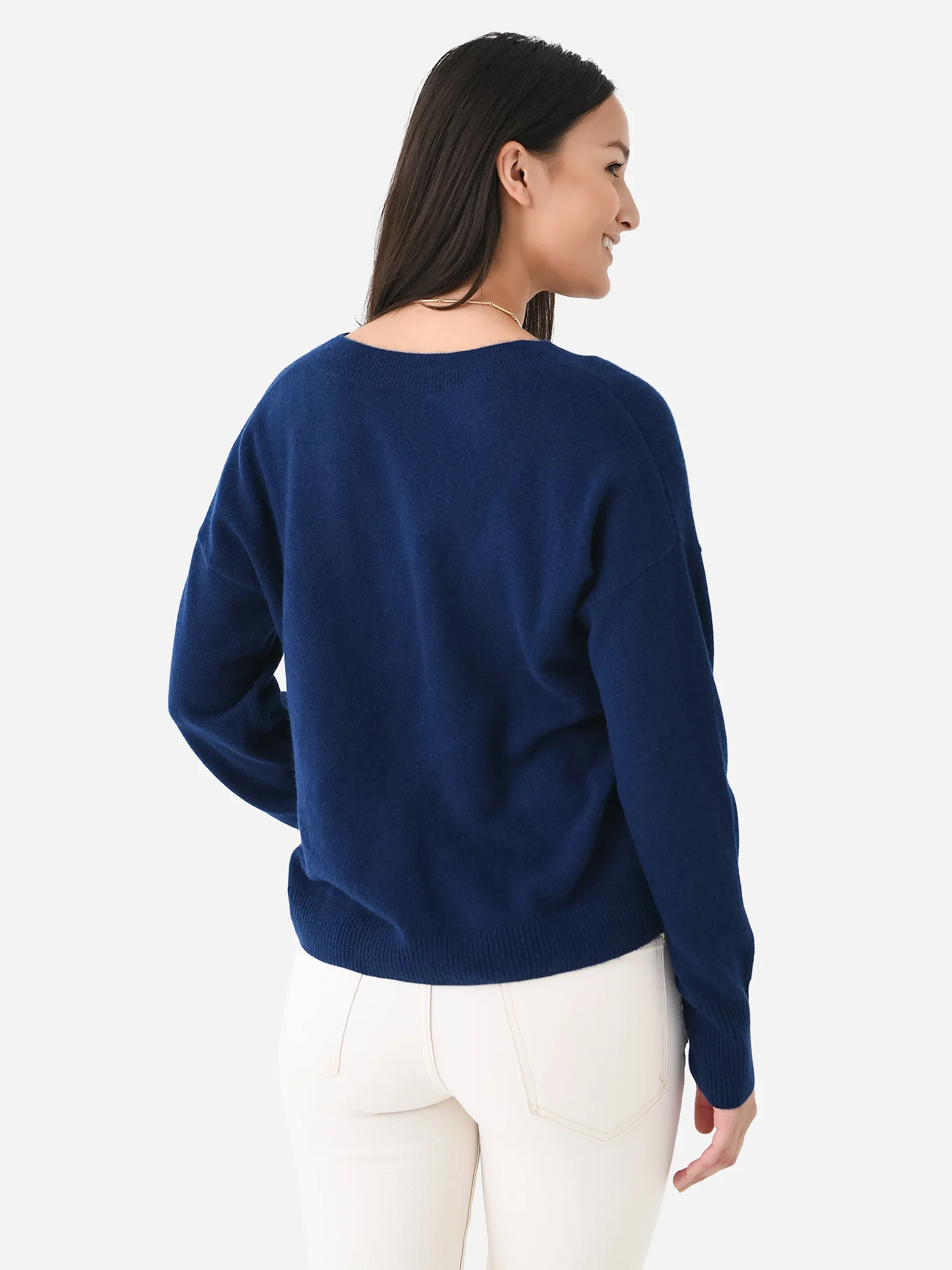 Eche Women's Cashmere V-Neck Sweater - Image 15