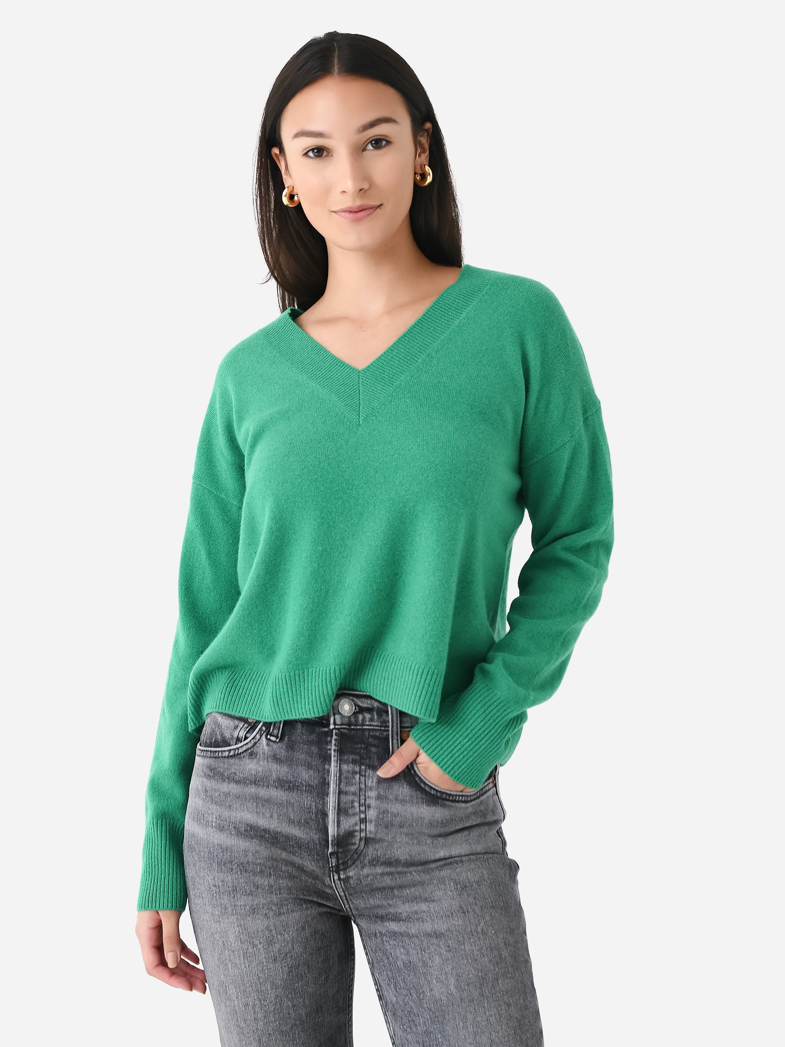Eche Women's Cashmere V-Neck Sweater - Image 16