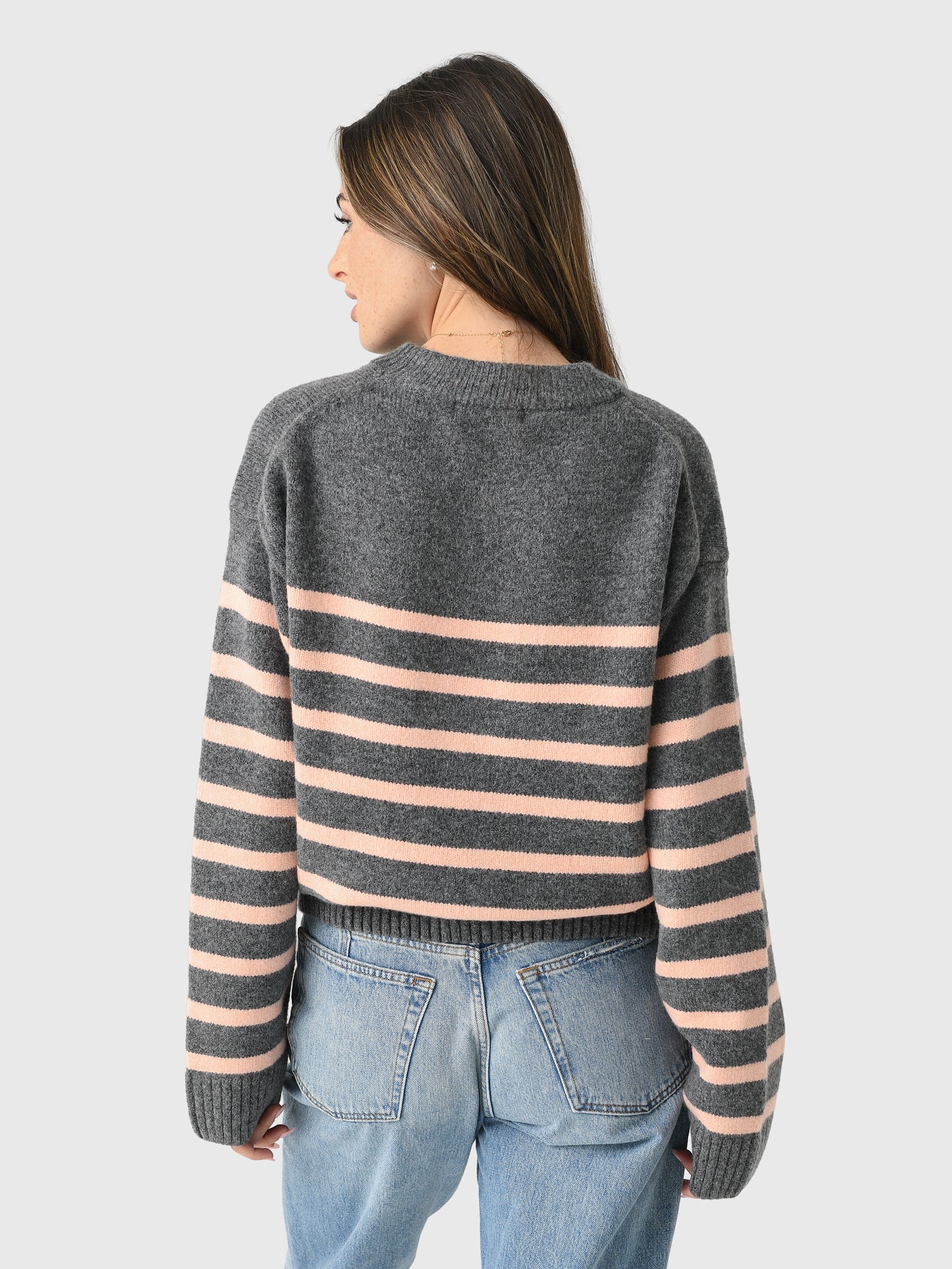 Eche Women's Striped Crewneck Sweater - Image 4