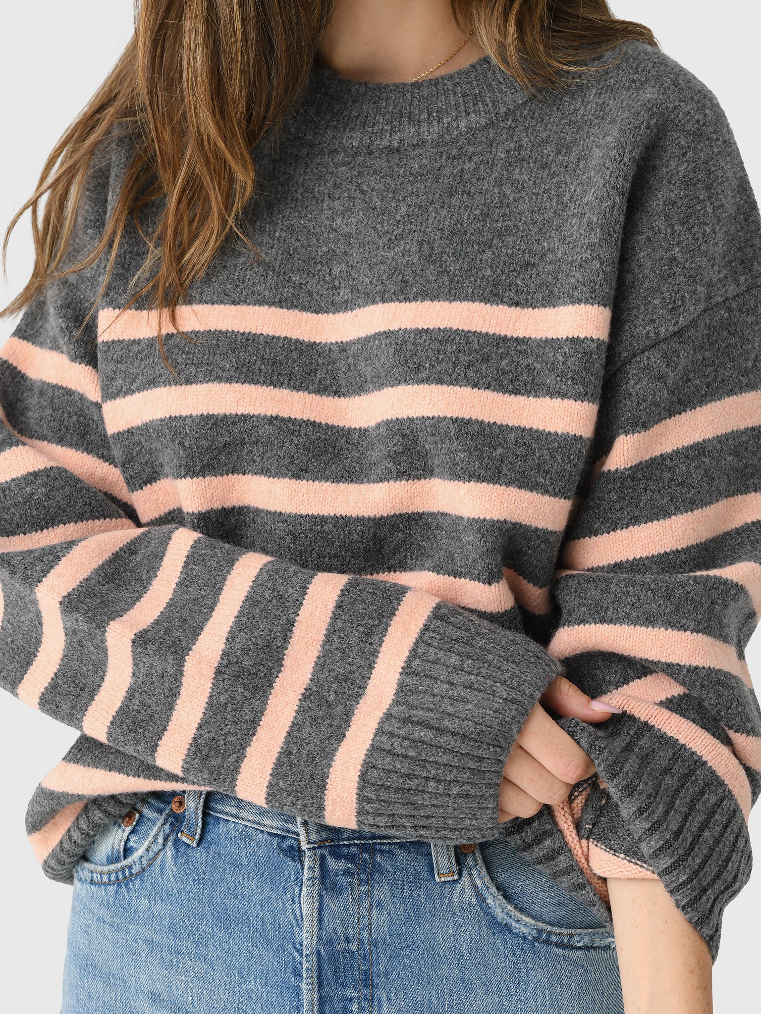 Eche Women's Striped Crewneck Sweater - Image 5
