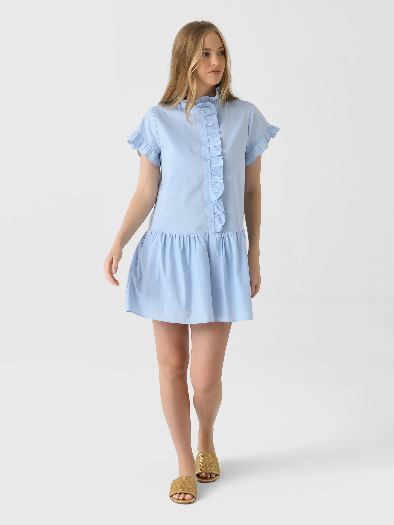 Eche Women's Ruffled Mini Dress - Image 2