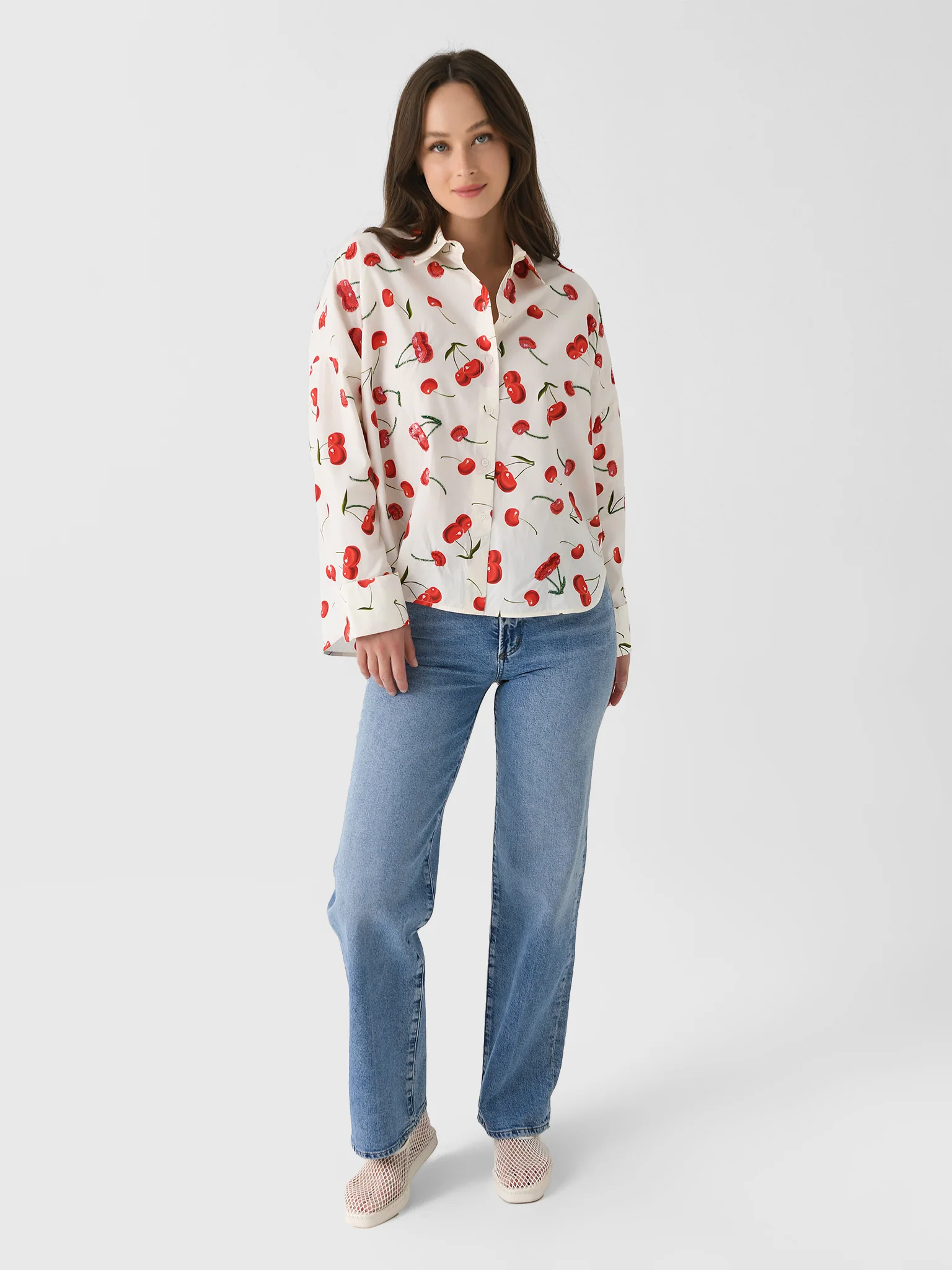 Essentiel Antwerp Women's Herfst Embellished Shirt - Image 2