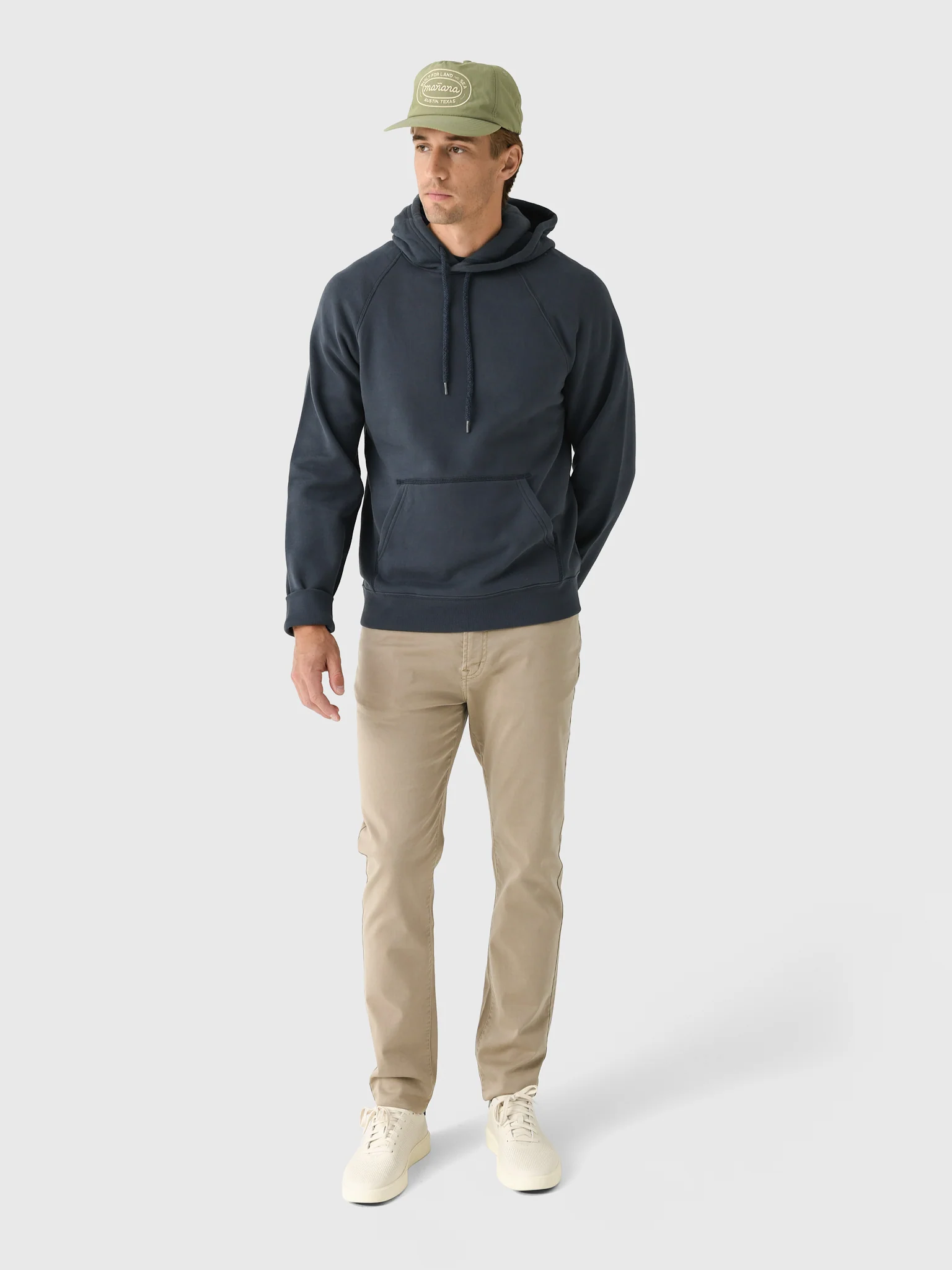 Faherty Brand Men's High Standard Fleece Hoodie - Image 2