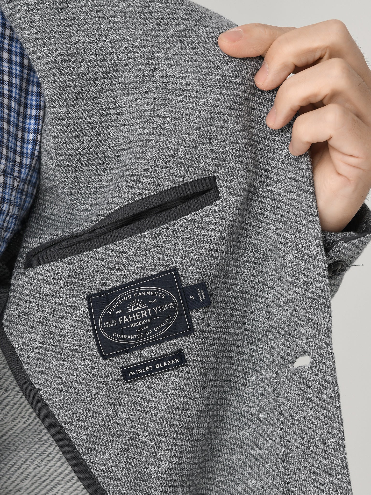 Faherty Brand Men's Inlet Knit Blazer - Image 20