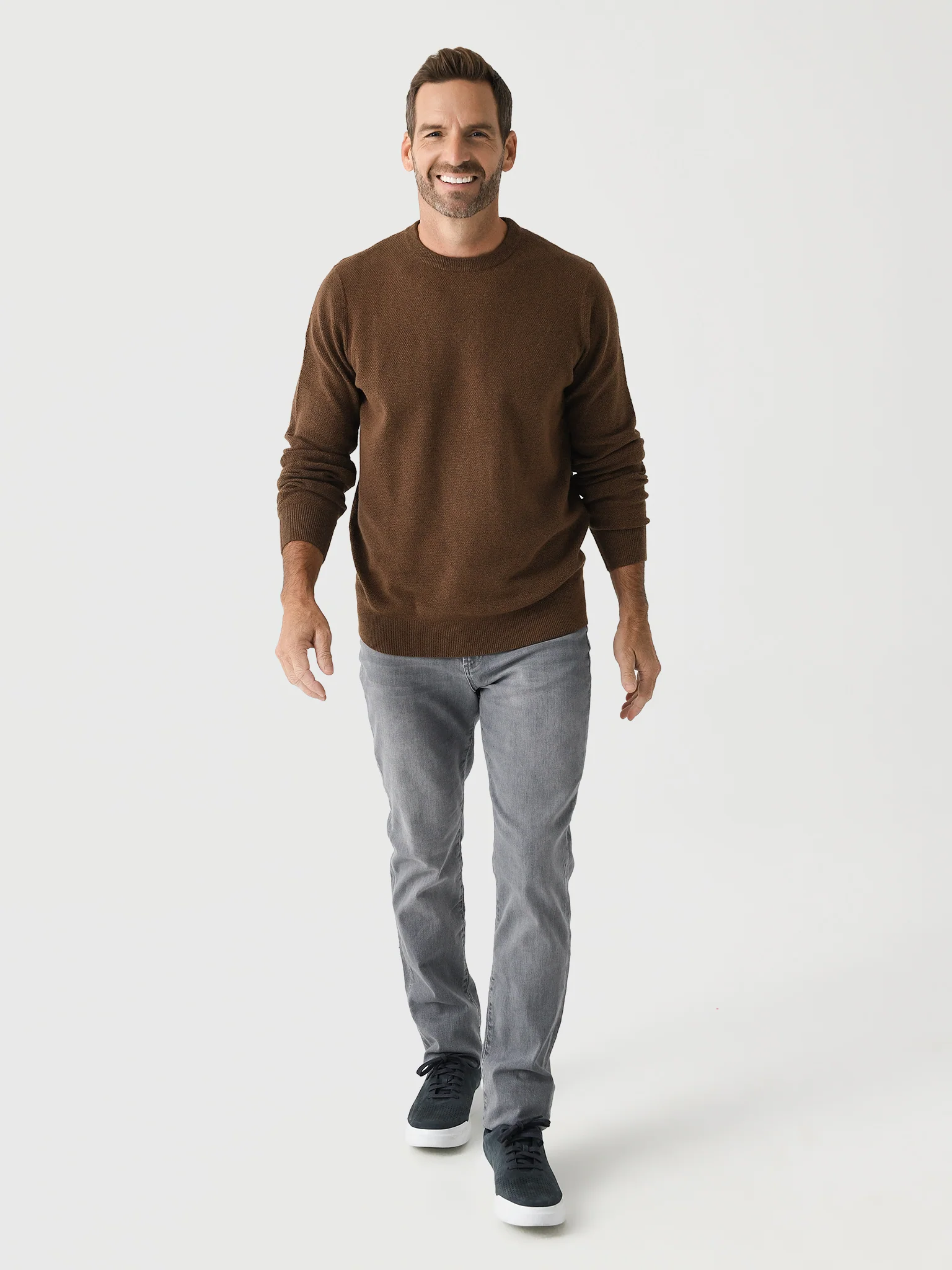 Faherty Brand Men's Jackson Crew Sweater - Image 11