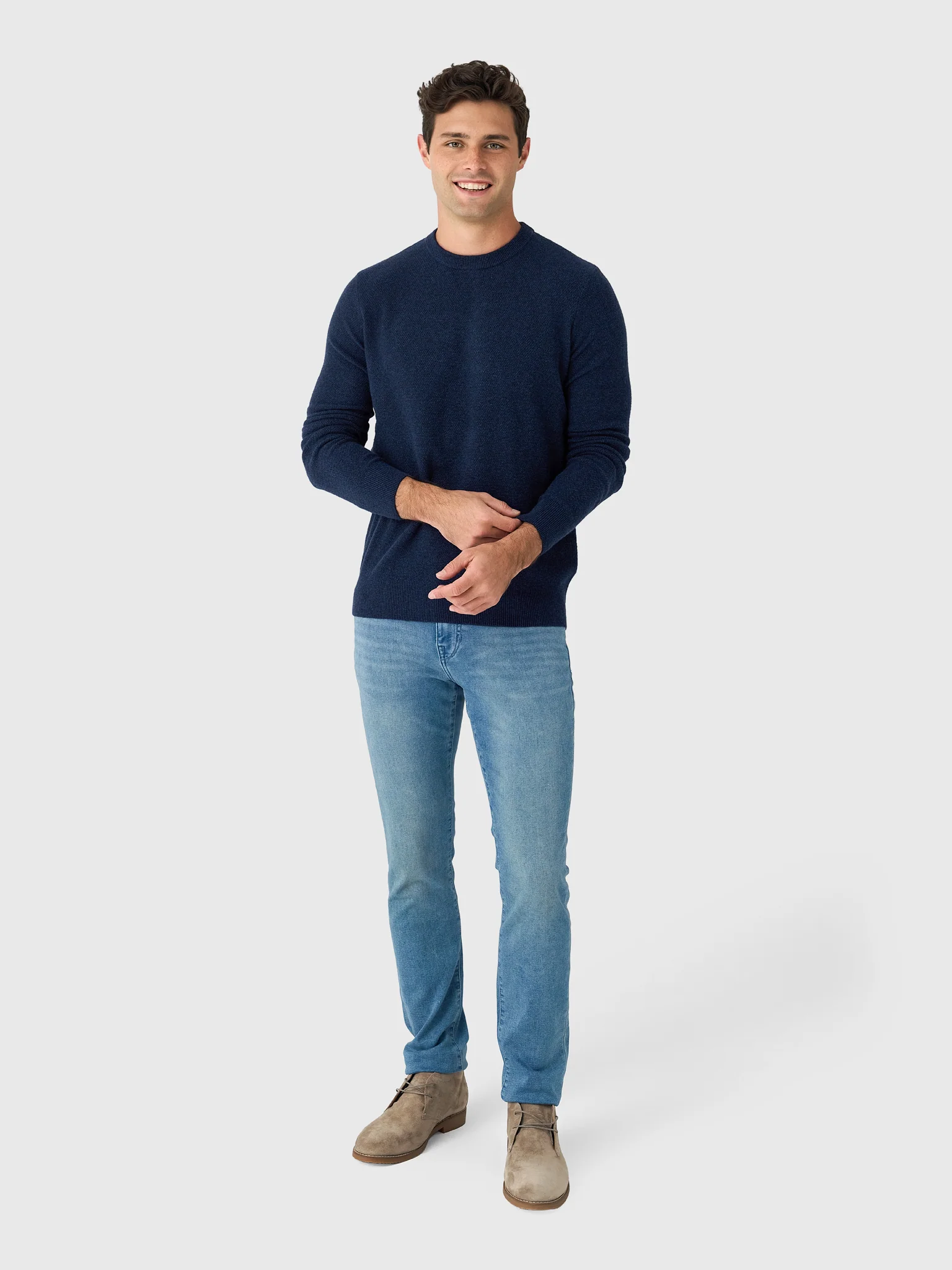 Faherty Brand Men's Jackson Crew Sweater - Image 2