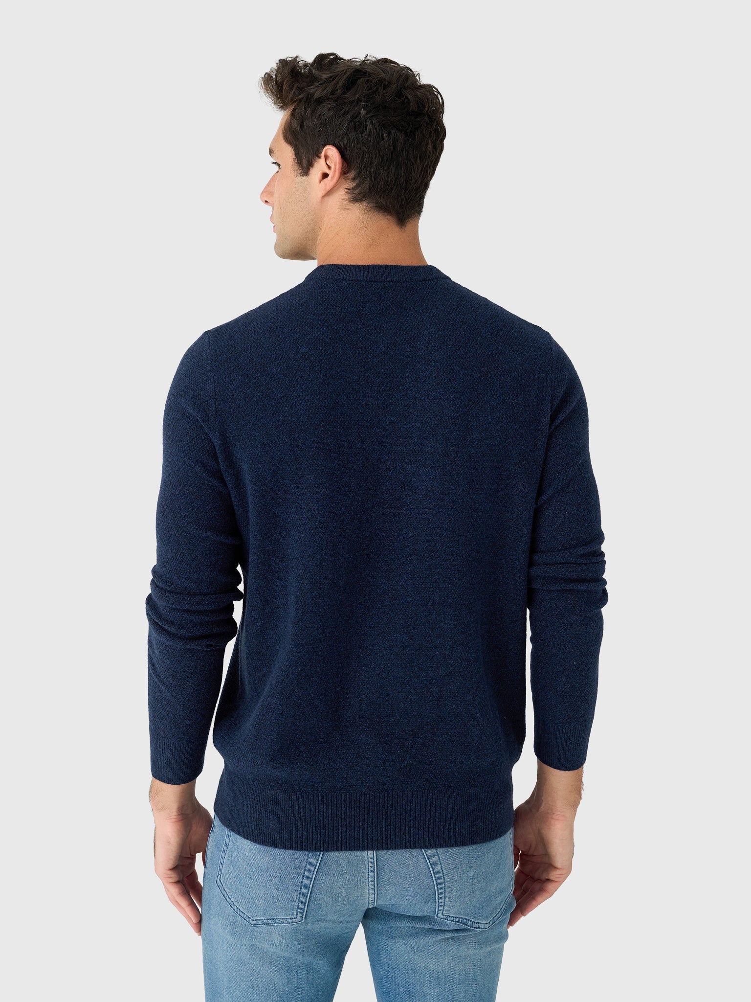 Faherty Brand Men's Jackson Crew Sweater - Image 3